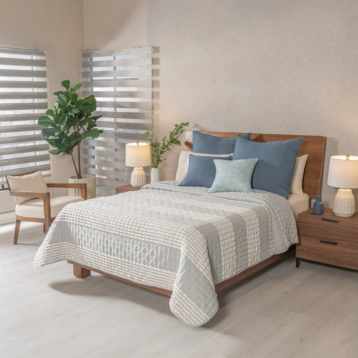 VIANNEY Edredón Ultradelgado Doble Vista Con Textura Nuut Bilbao