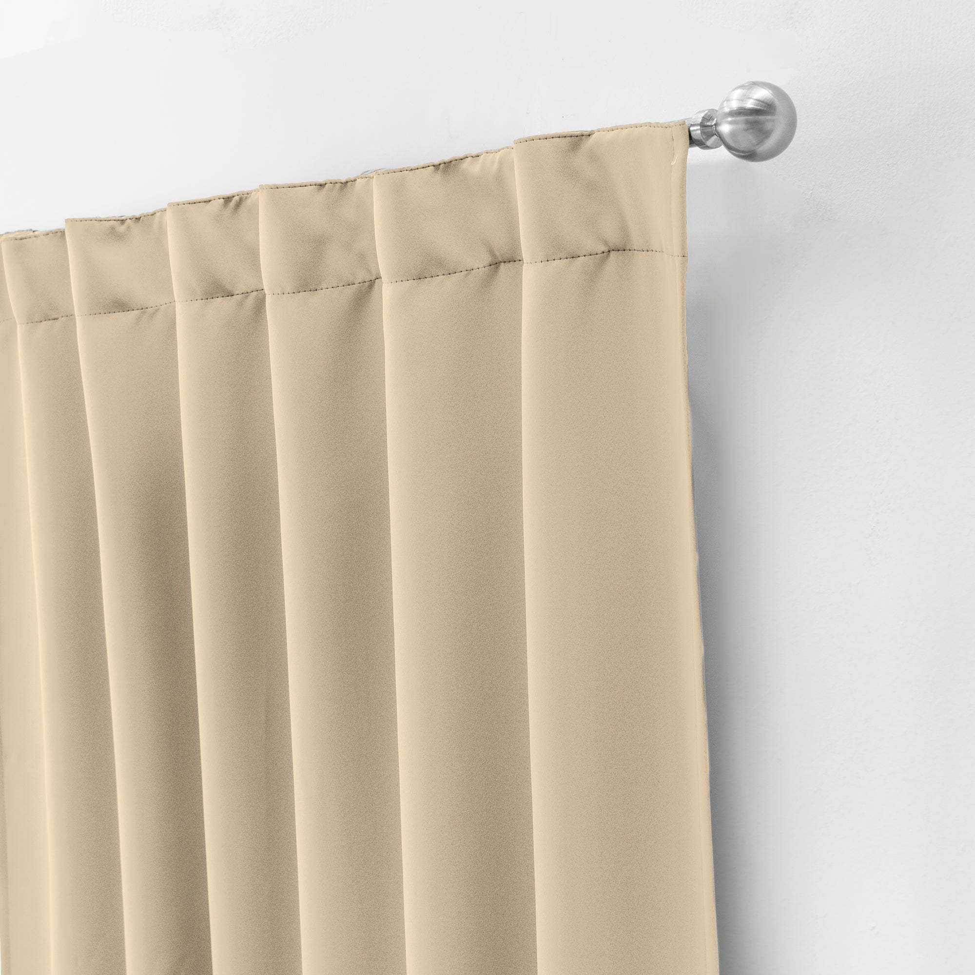 VIANNEY Set De Cortinas Blackout Luz Baja Catania Beige