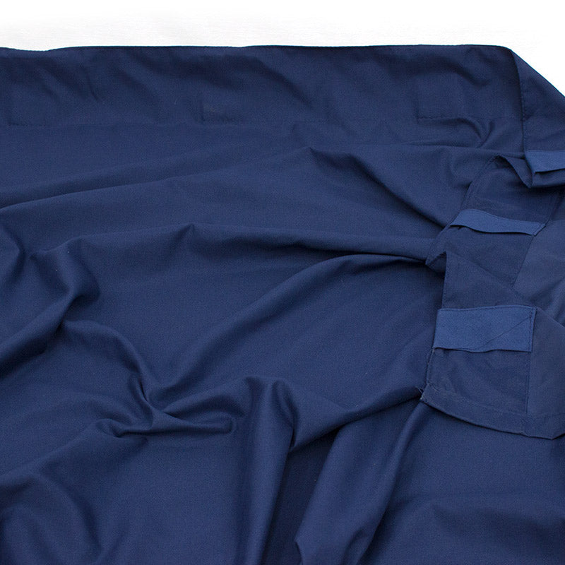 VIANNEY Set De Cortinas Luz Media Lisas Viasoft Marino