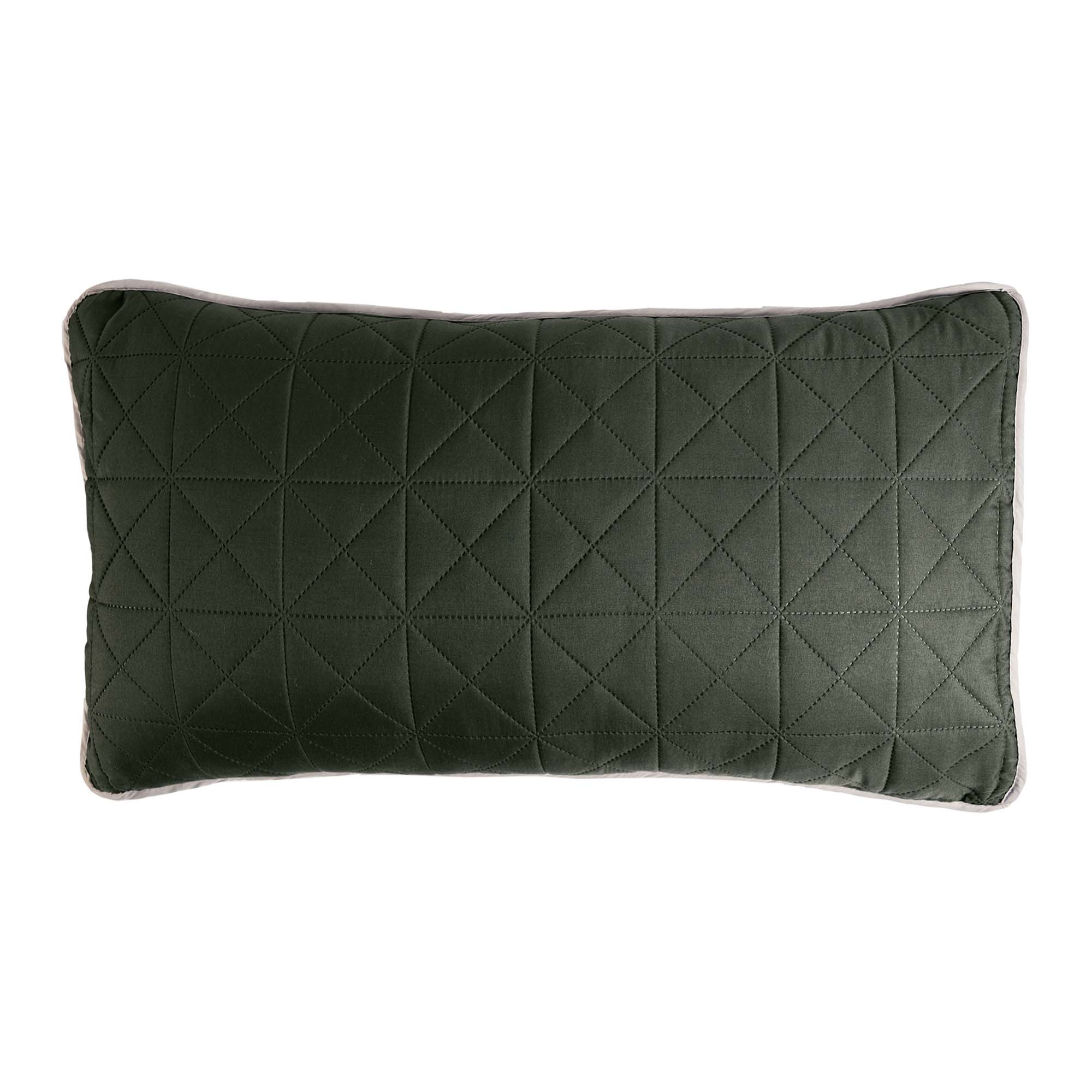 VIANNEY Funda Decorativa De Almohada, Reversible Doble Vista Novo Olivo