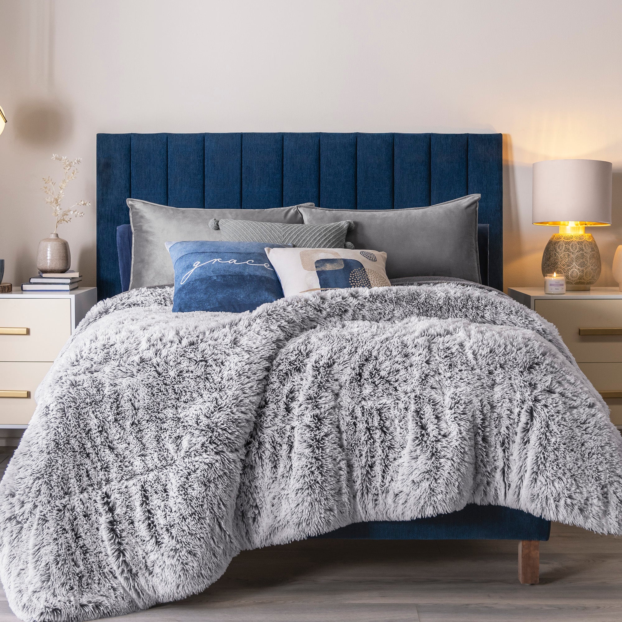 VIANNEY Cobertor De Pelo Largo Con Interior De Borrega Premium Everest Barrow