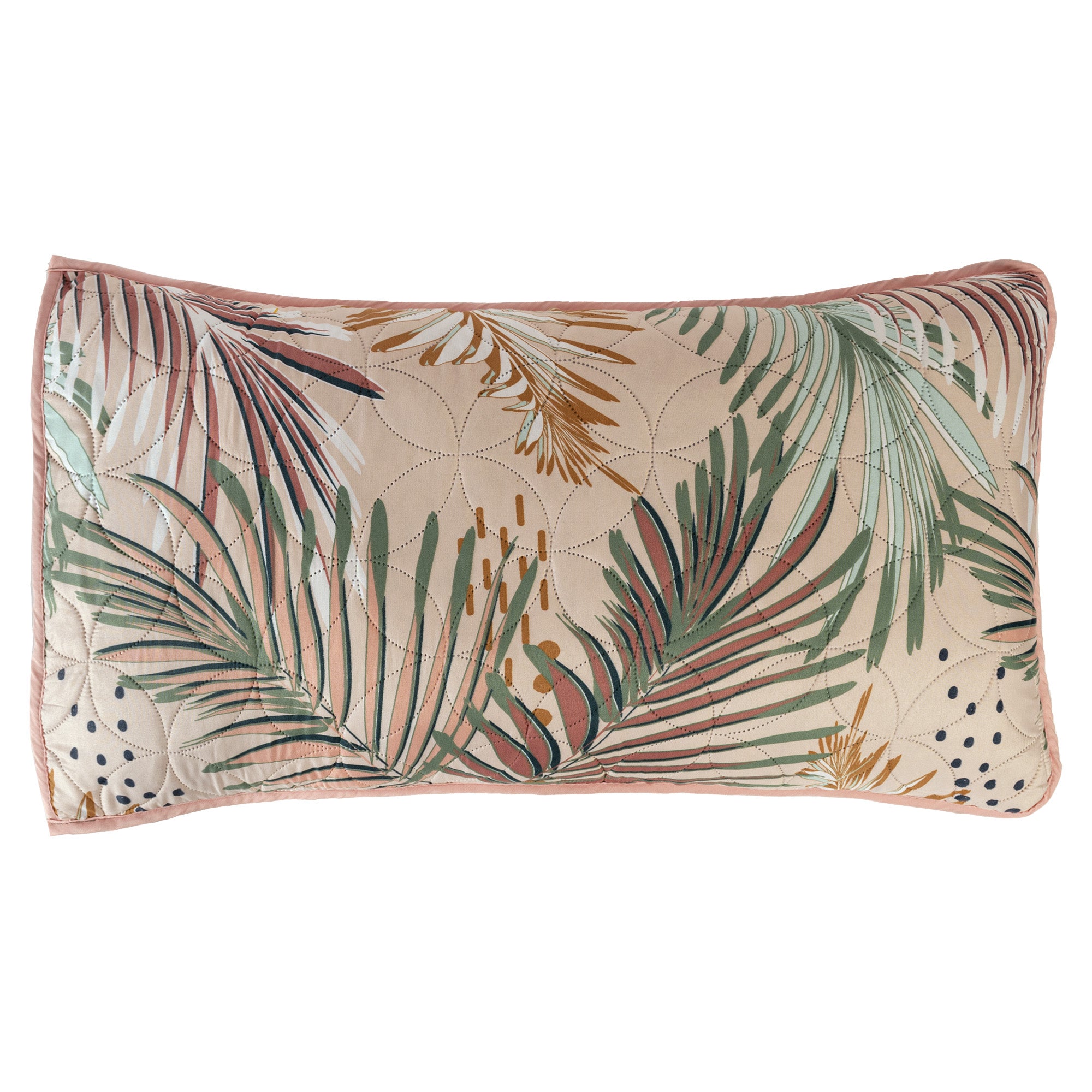 VIANNEY Funda Decorativa De Almohada, Reversible Doble Vista Novo Creta