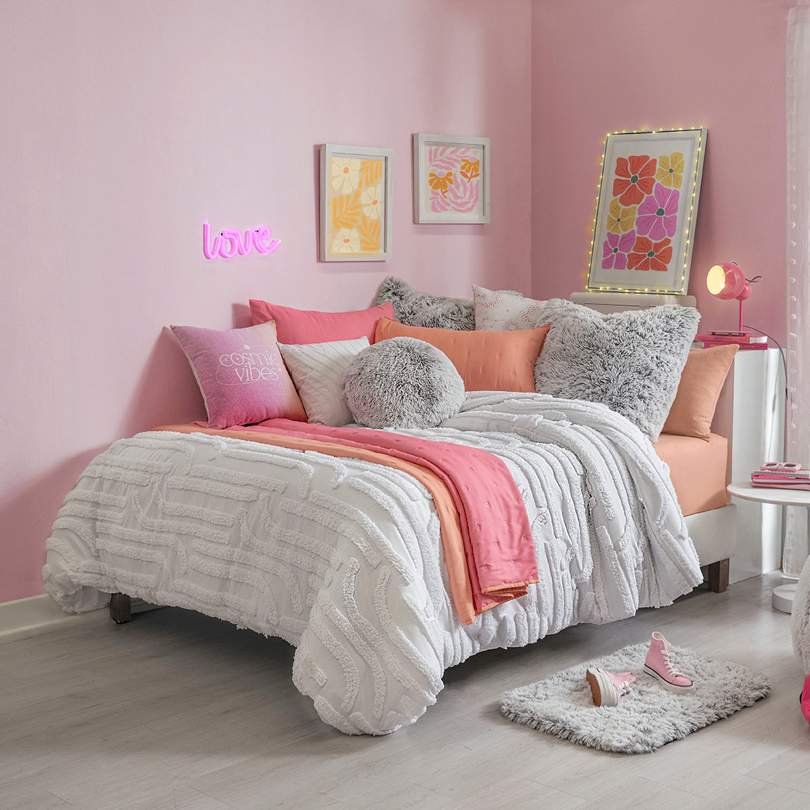 VIANNEY Funda De Duvet, Con Textura En Relieve Deco