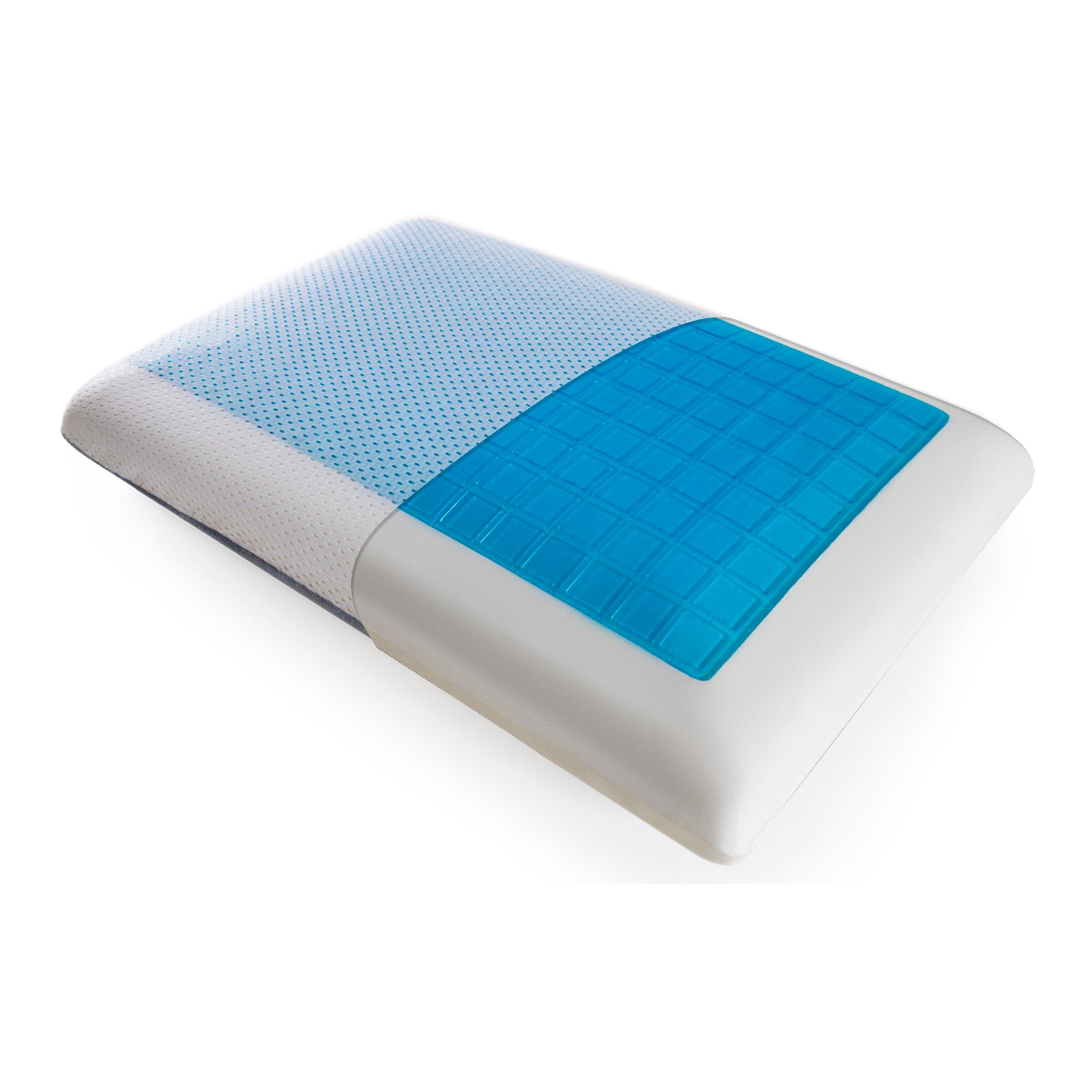 VIANNEY Almohada De Memory Foam Y Capa De Gel Reguladora De Frescura Viafoam Gel Confort