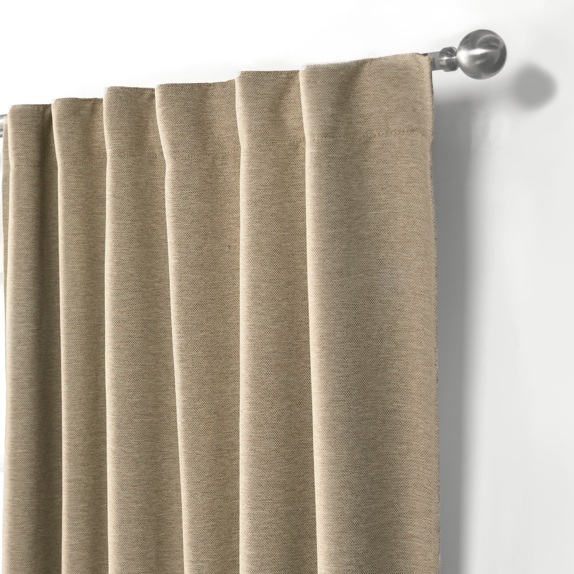 VIANNEY Set De Cortinas Texturizadas Ravenna Kaki