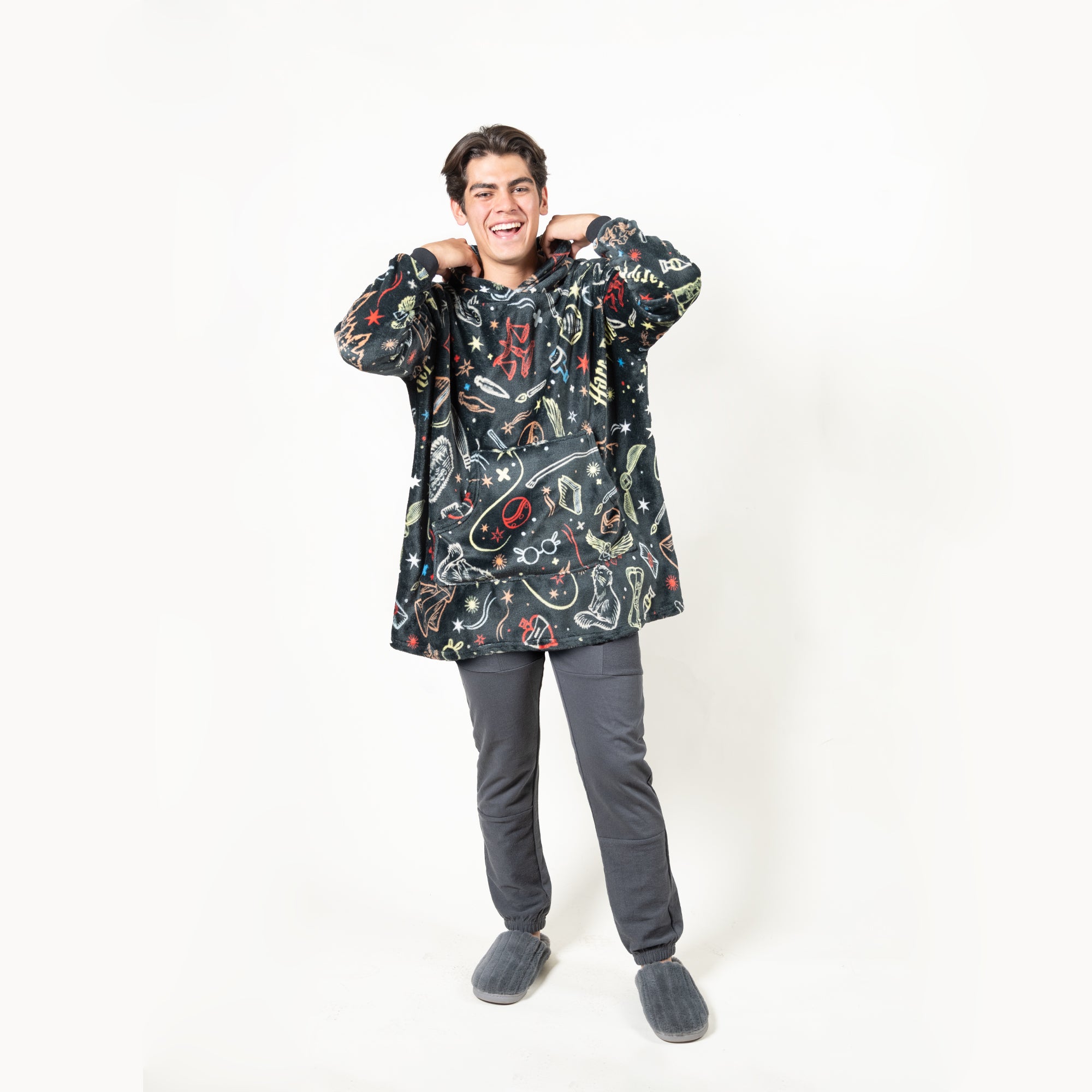 VIANNEY Winter Hoodie Oversized Unisex Super Calientita Harry Potter