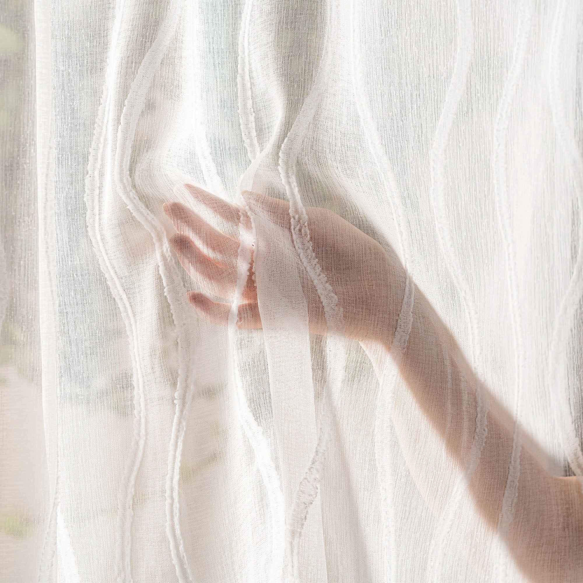 VIANNEY Set De Cortinas Traslúcidas Luz Alta Tarento