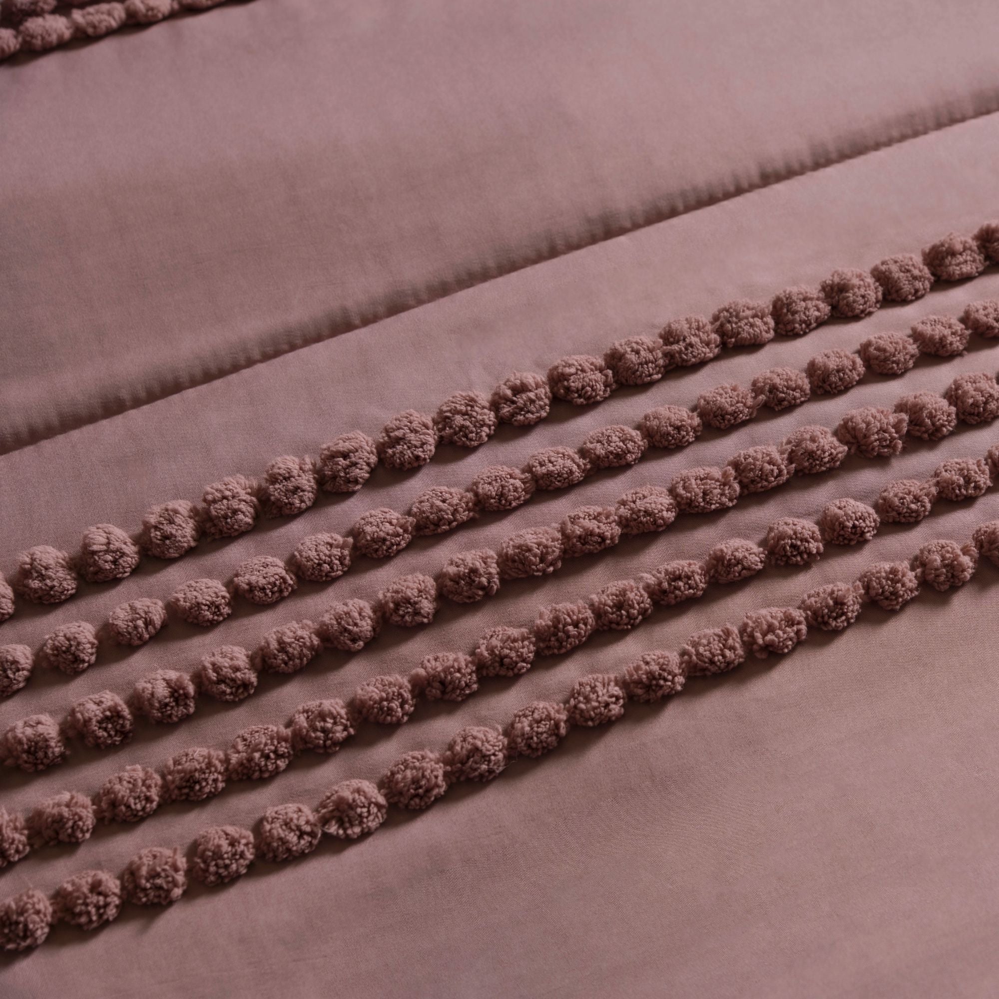 VIANNEY Juego De Edredón Doble Vista Con Fundas y Cojín Blossom