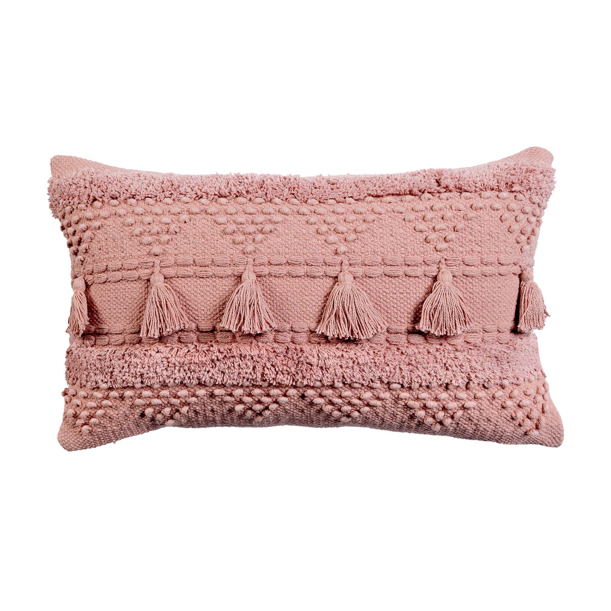 VIANNEY Funda De Cojín, Con Tejido Mumbai Sand