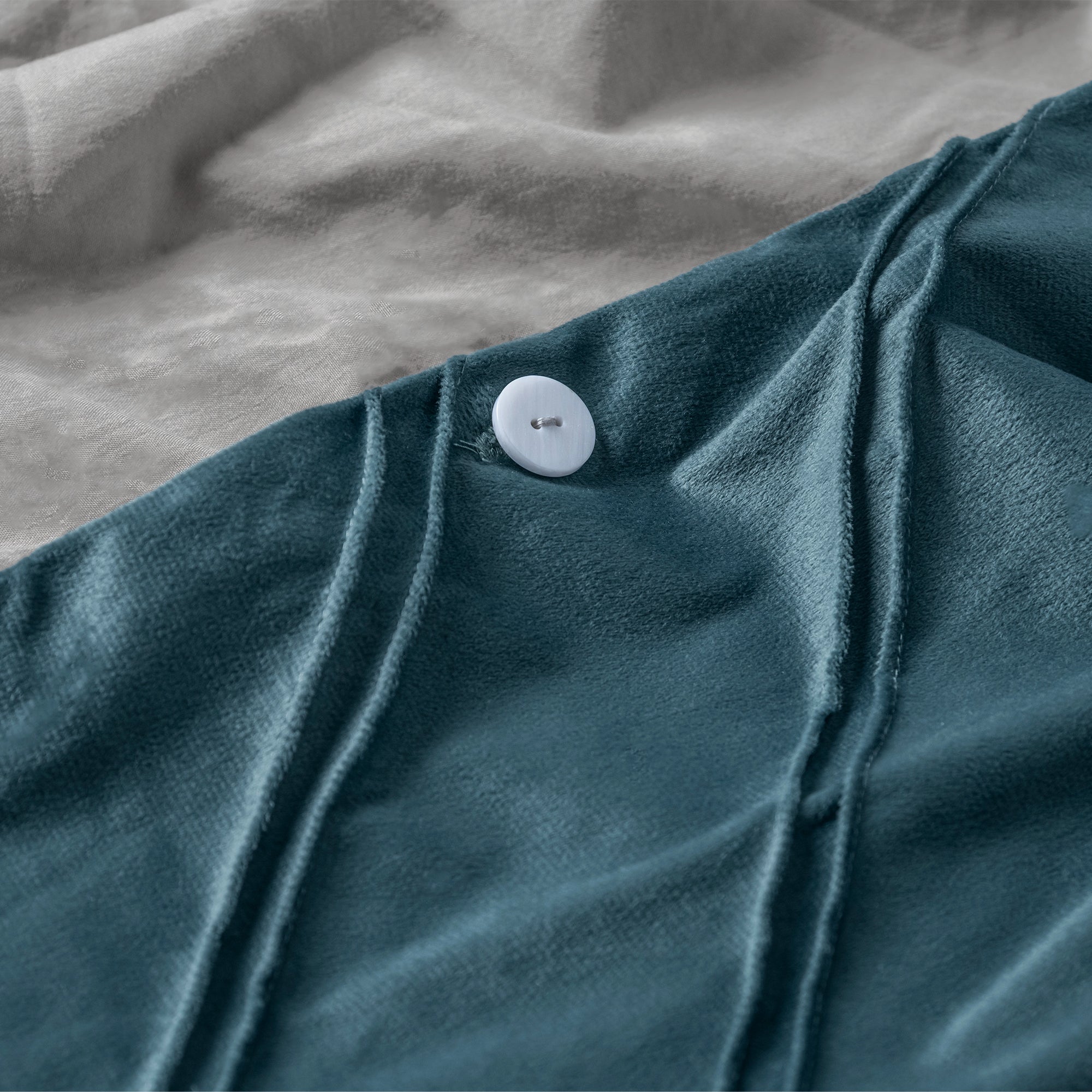 VIANNEY Funda De Duvet, Con Textura De Terciopelo Atlantic