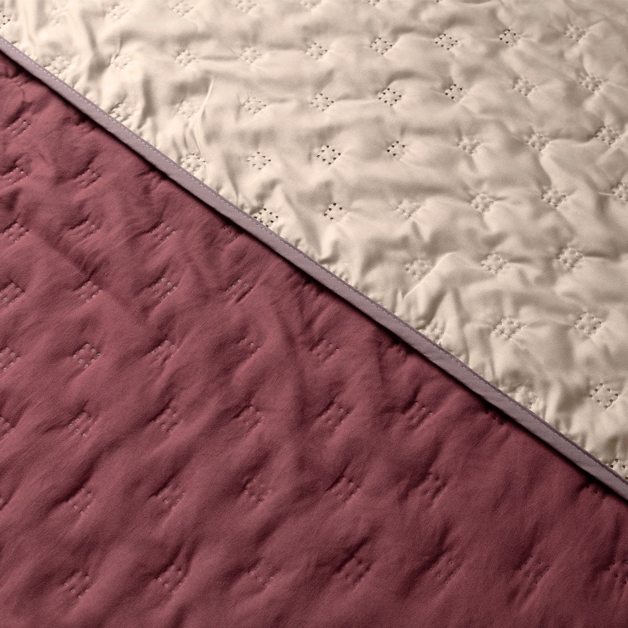 VIANNEY Juego De Edredón Doble Vista Con Fundas, Cojín Y Cubrecama Girona