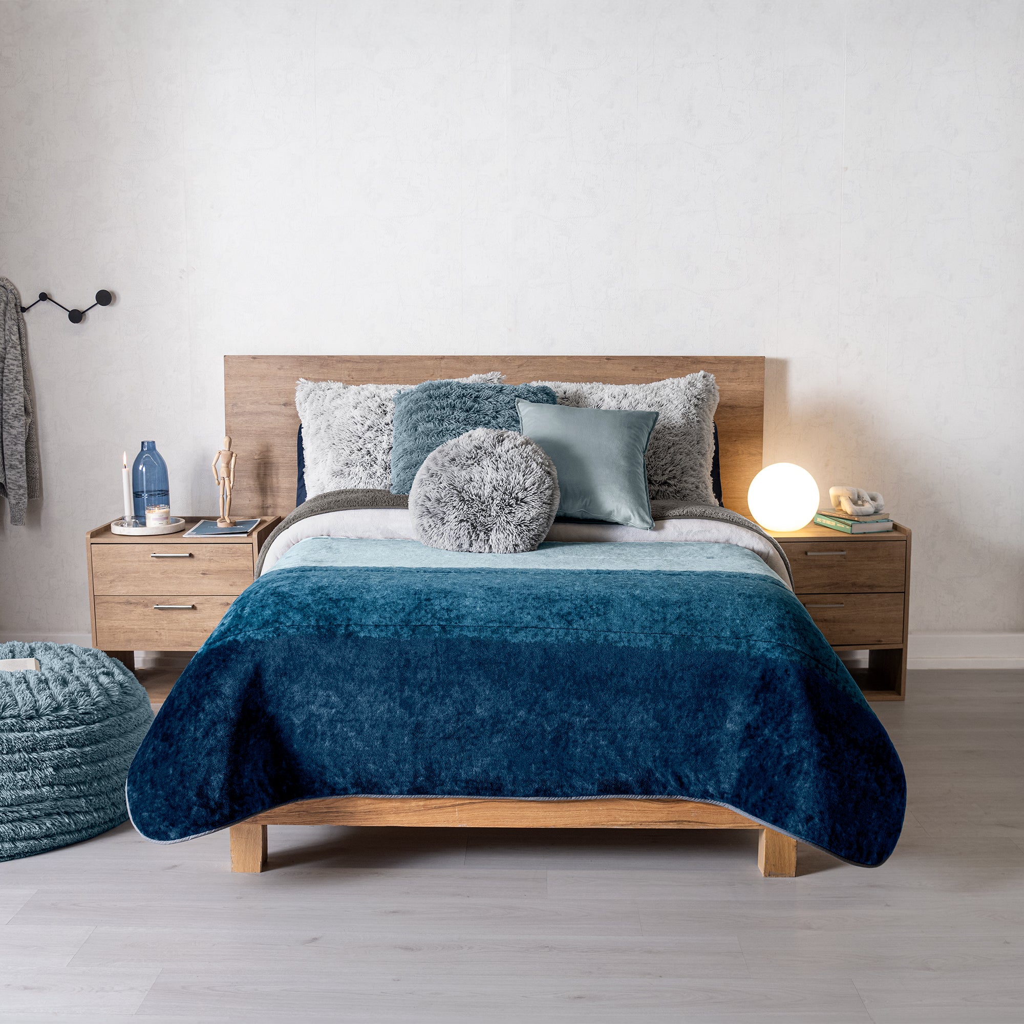 VIANNEY Cobertor Ultrasuave Con Interior De Borrega Premium Invernal Oslo