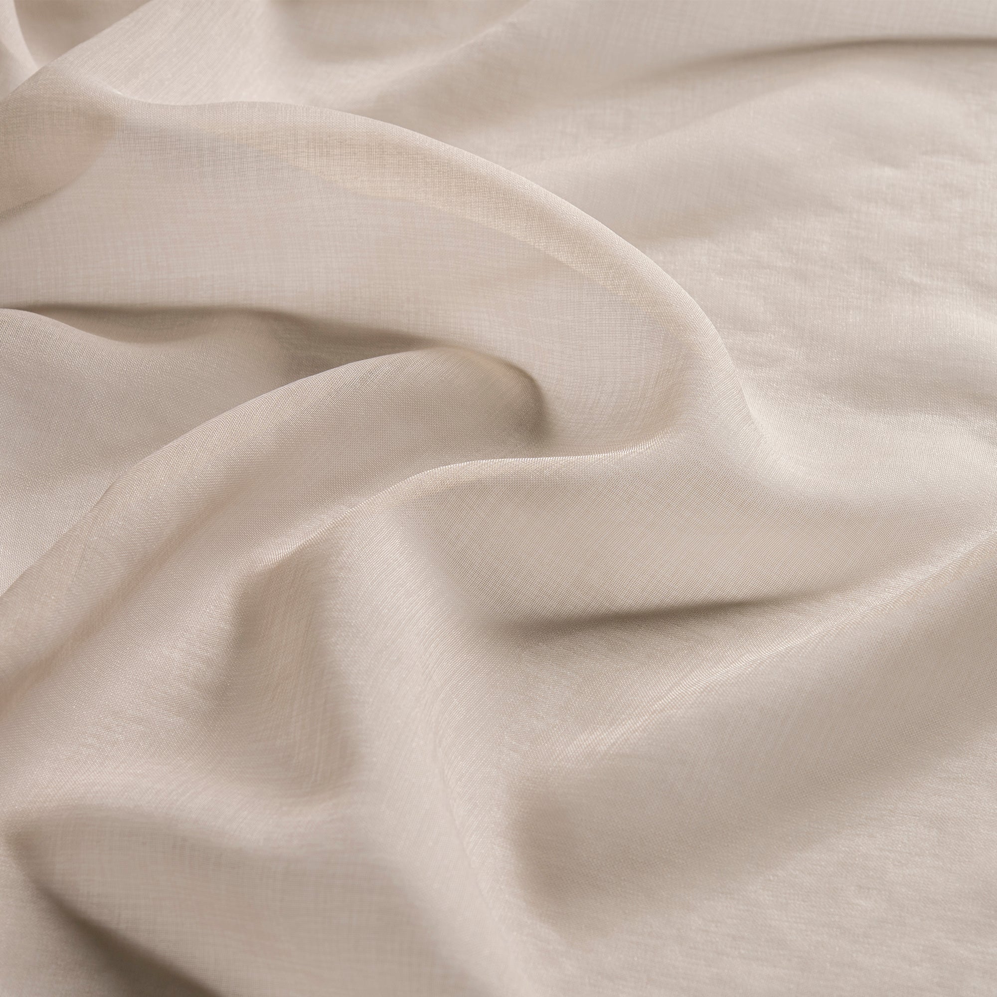 VIANNEY Set De Cortinas De Luz Alta Textura Voile Viena Beige