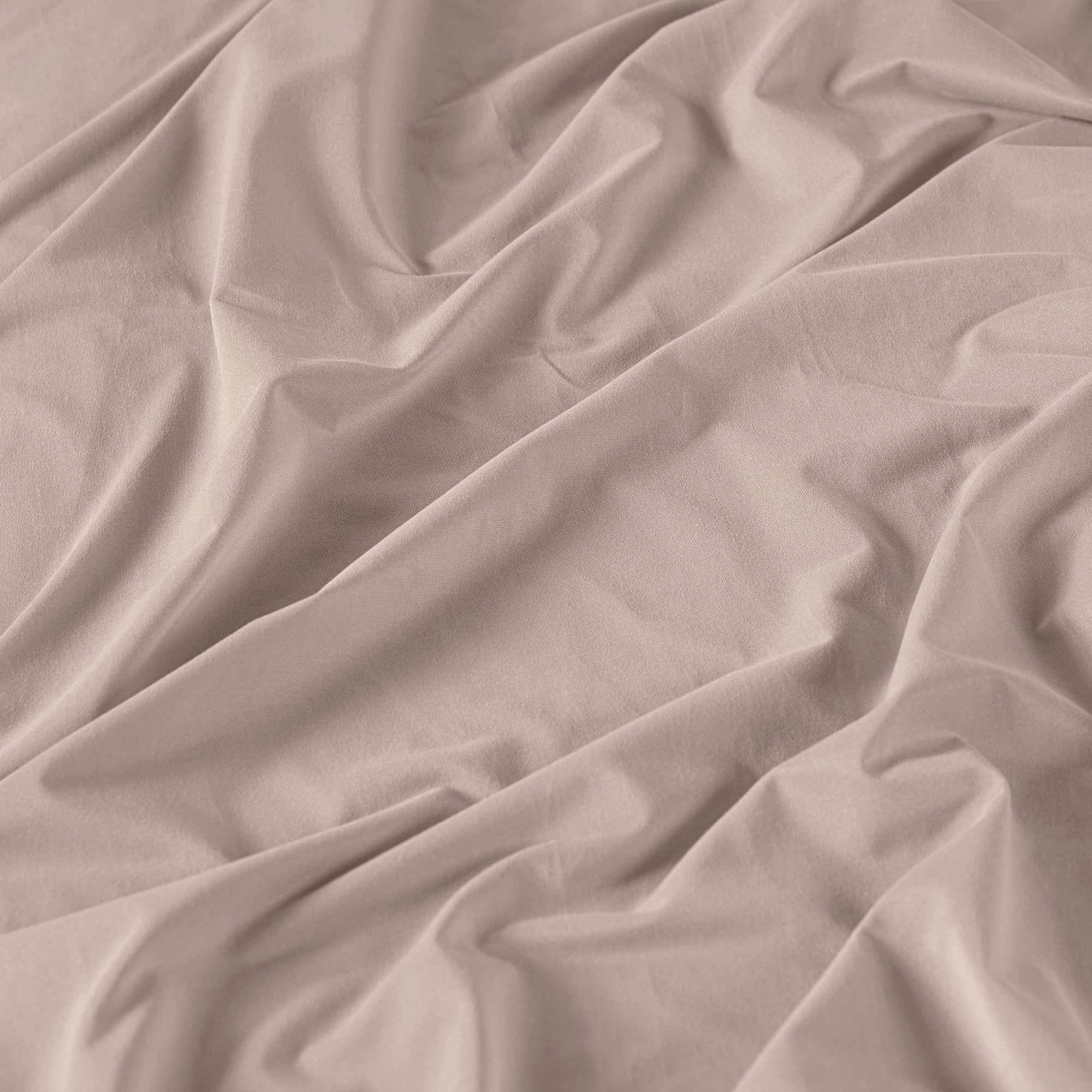 VIANNEY Juego De Sábanas Ligeras Con Tejido De Camiseta Súper Suaves Almond