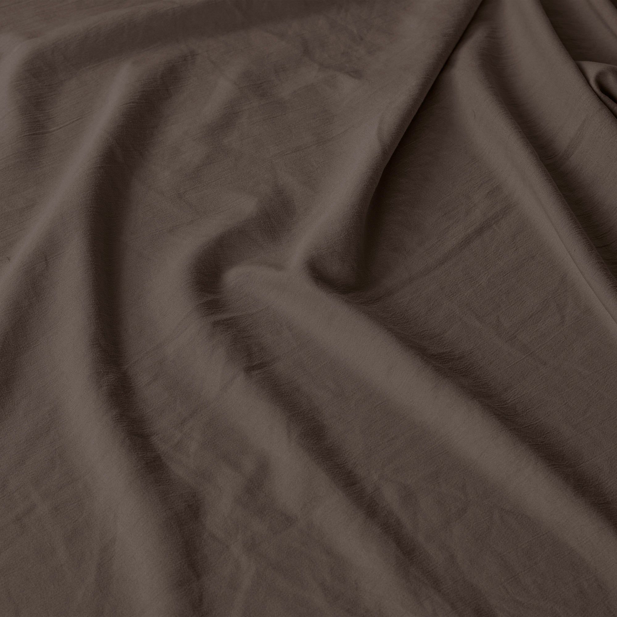 VIANNEY Set De Cortinas Con Acabado Tipo Lino Coffee