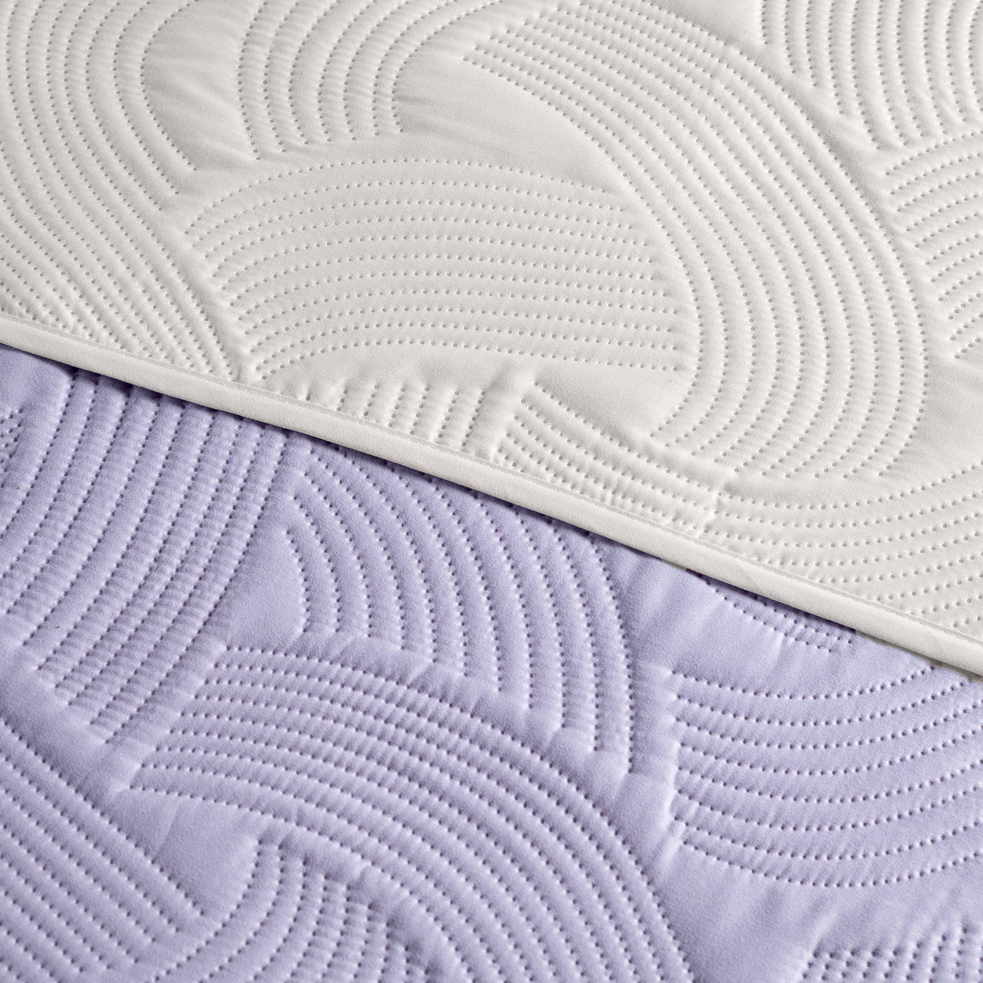 VIANNEY Edredón Doble Vista Ultradelgado Novo Lilac