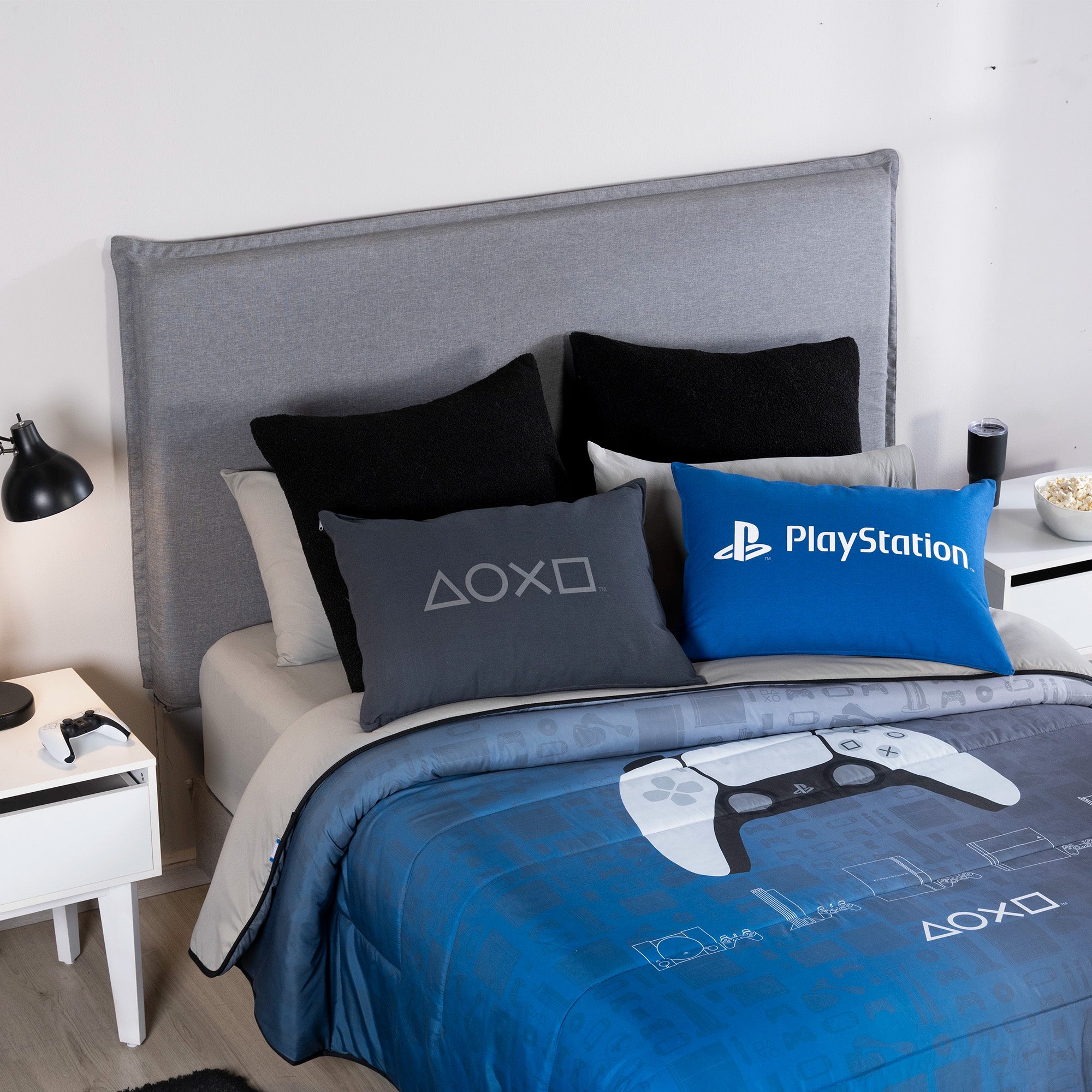 VIANNEY Juego De Edredón Doble Vista Con Fundas Incluidas Playstation Gamer