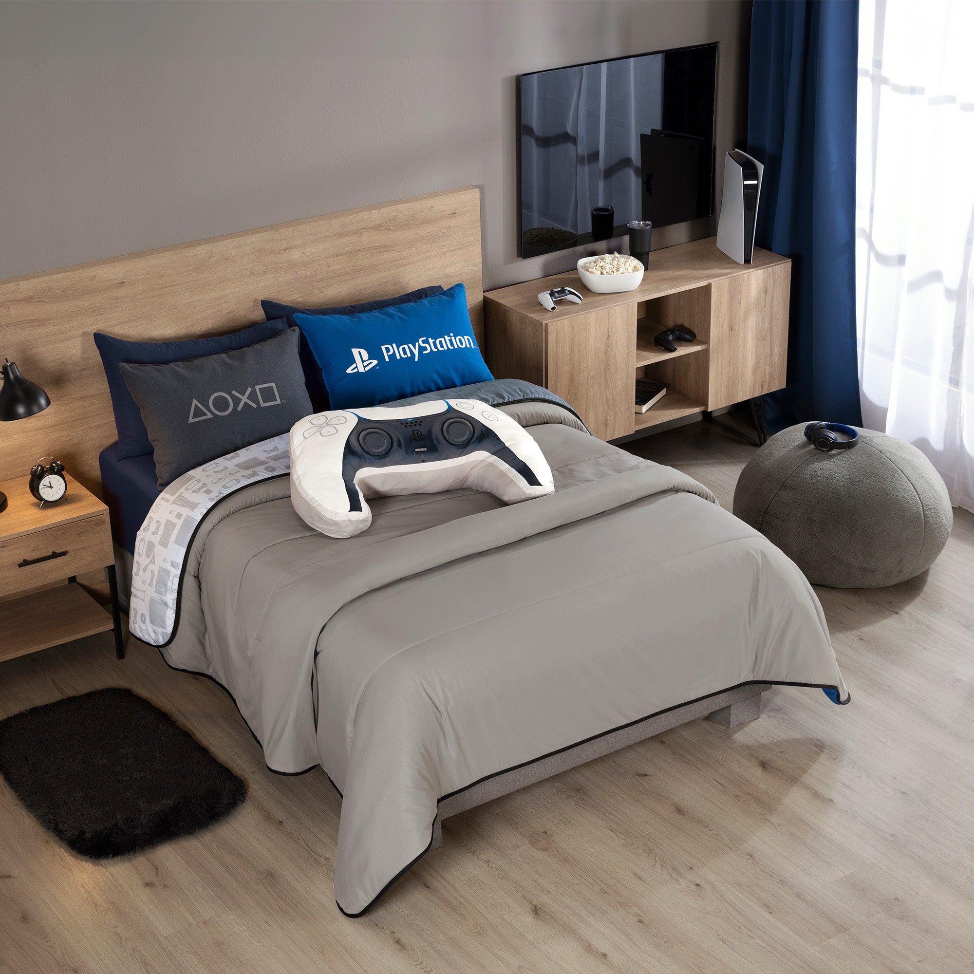 VIANNEY Juego De Edredón Doble Vista Con Fundas Incluidas Playstation Gamer