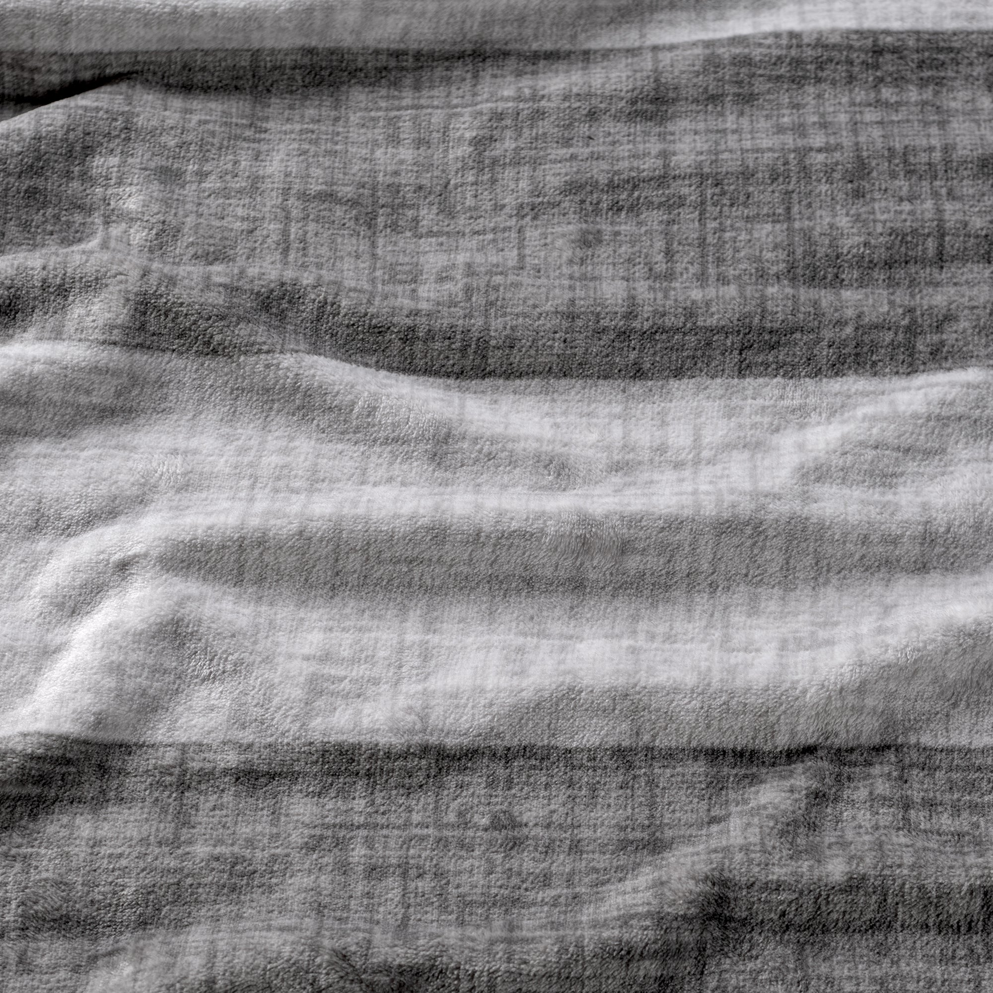 VIANNEY Cobertor Ligero Estampado Súper Suave Stone