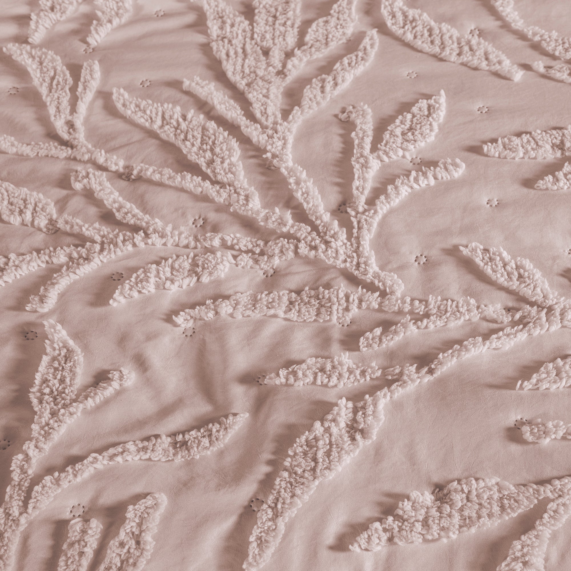 VIANNEY Edredón Ultradelgado Doble Vista Textura Jacquard Nuut Bloom