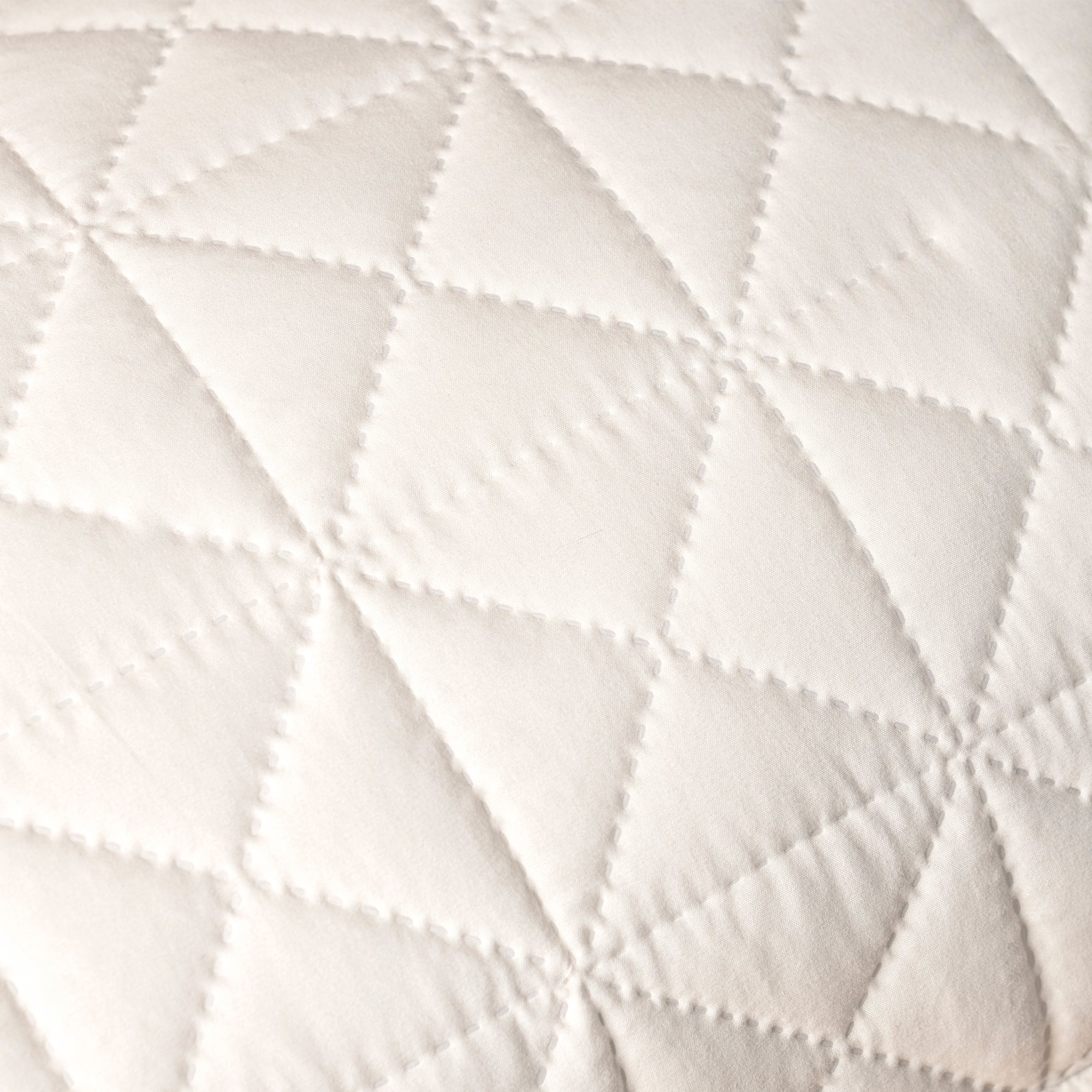 VIANNEY Funda Decorativa De Almohada Reversible Doble Vista Novo Marfil