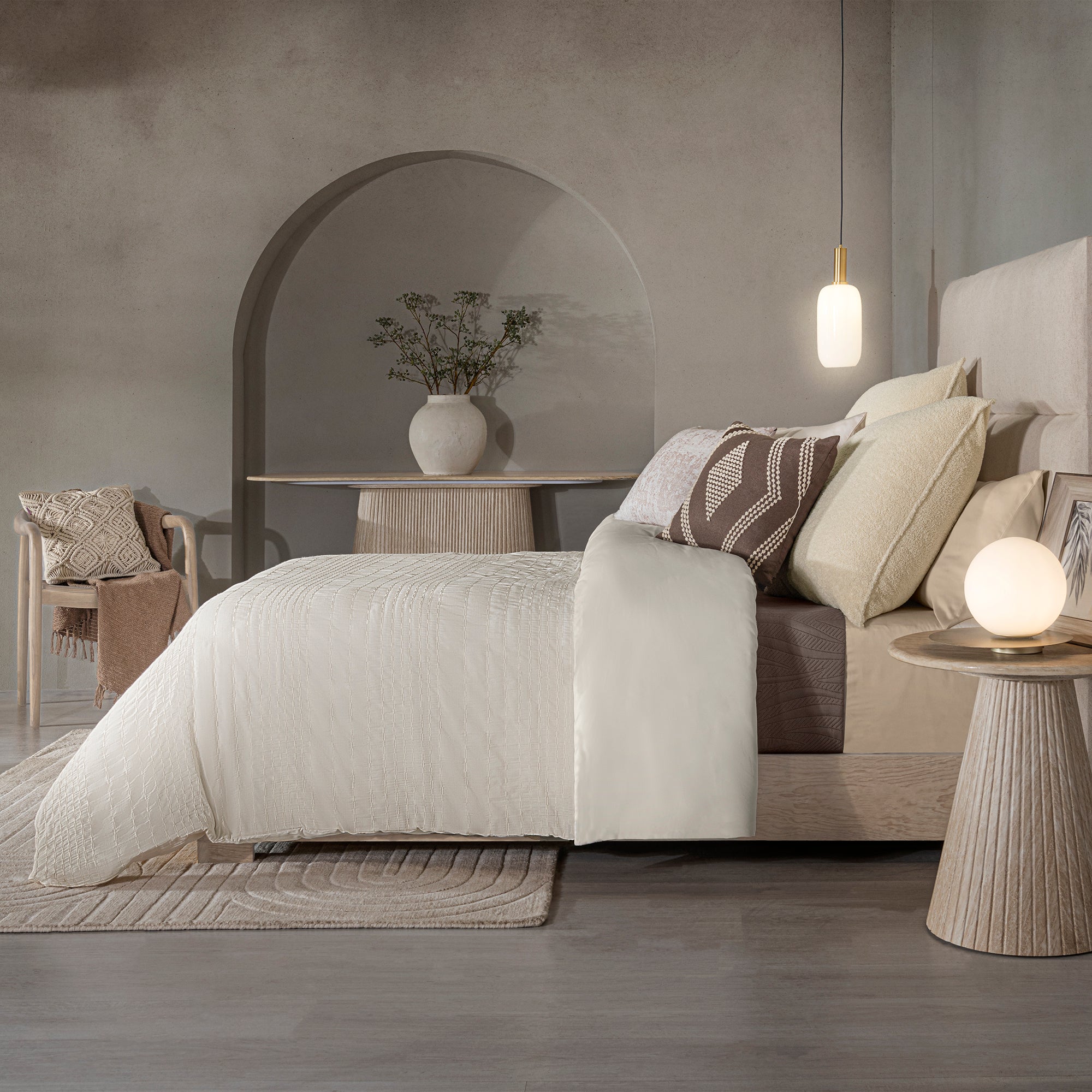 VIANNEY Funda De Duvet Doble Vista Con Textura Jacquard Córdoba