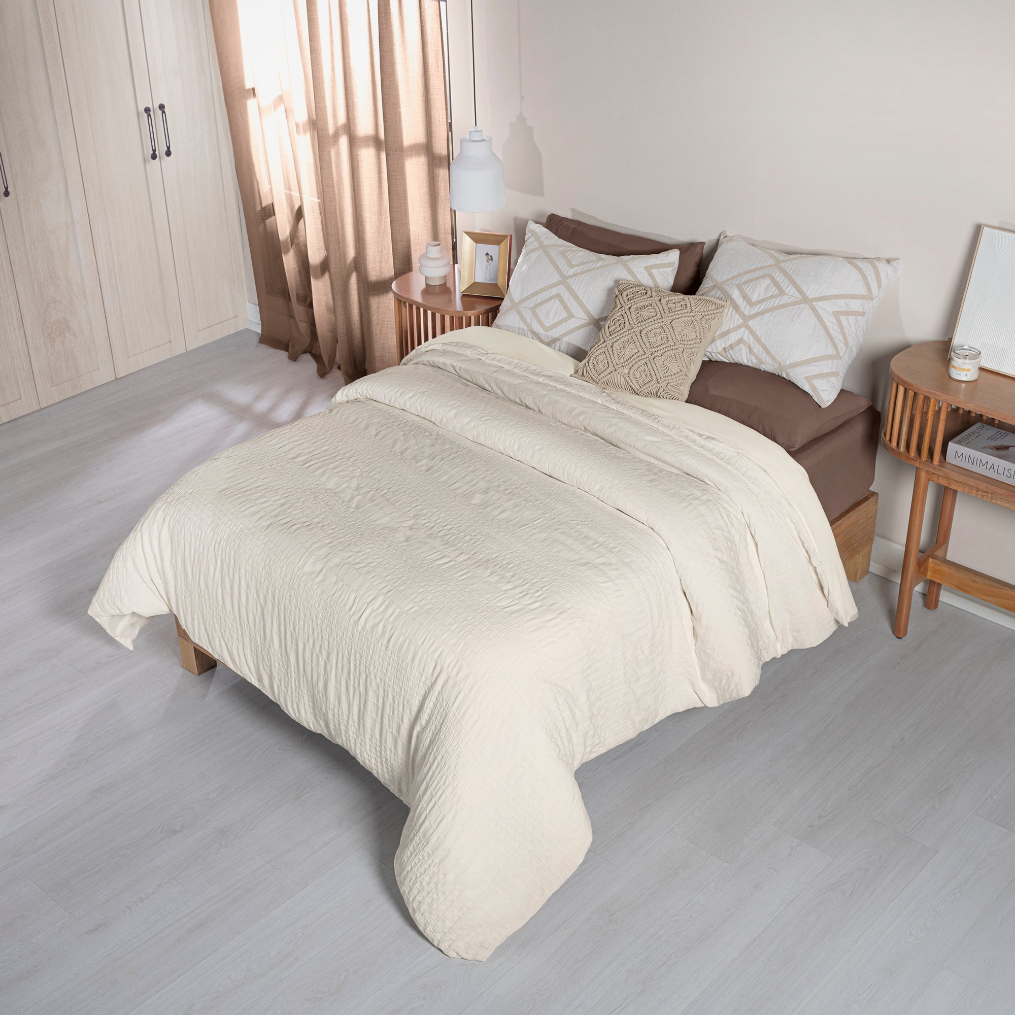 VIANNEY Funda De Duvet Doble Vista Con Textura Jacquard Córdoba