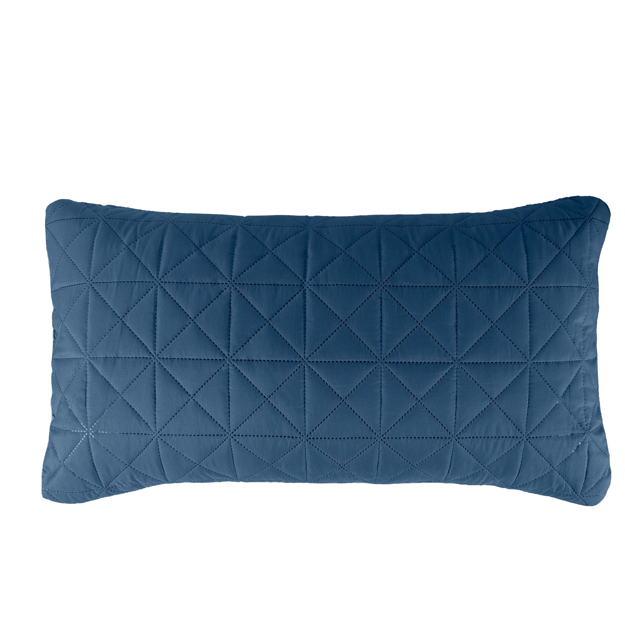 VIANNEY Funda Decorativa De Almohada Reversible Doble Vista Novo Celeste