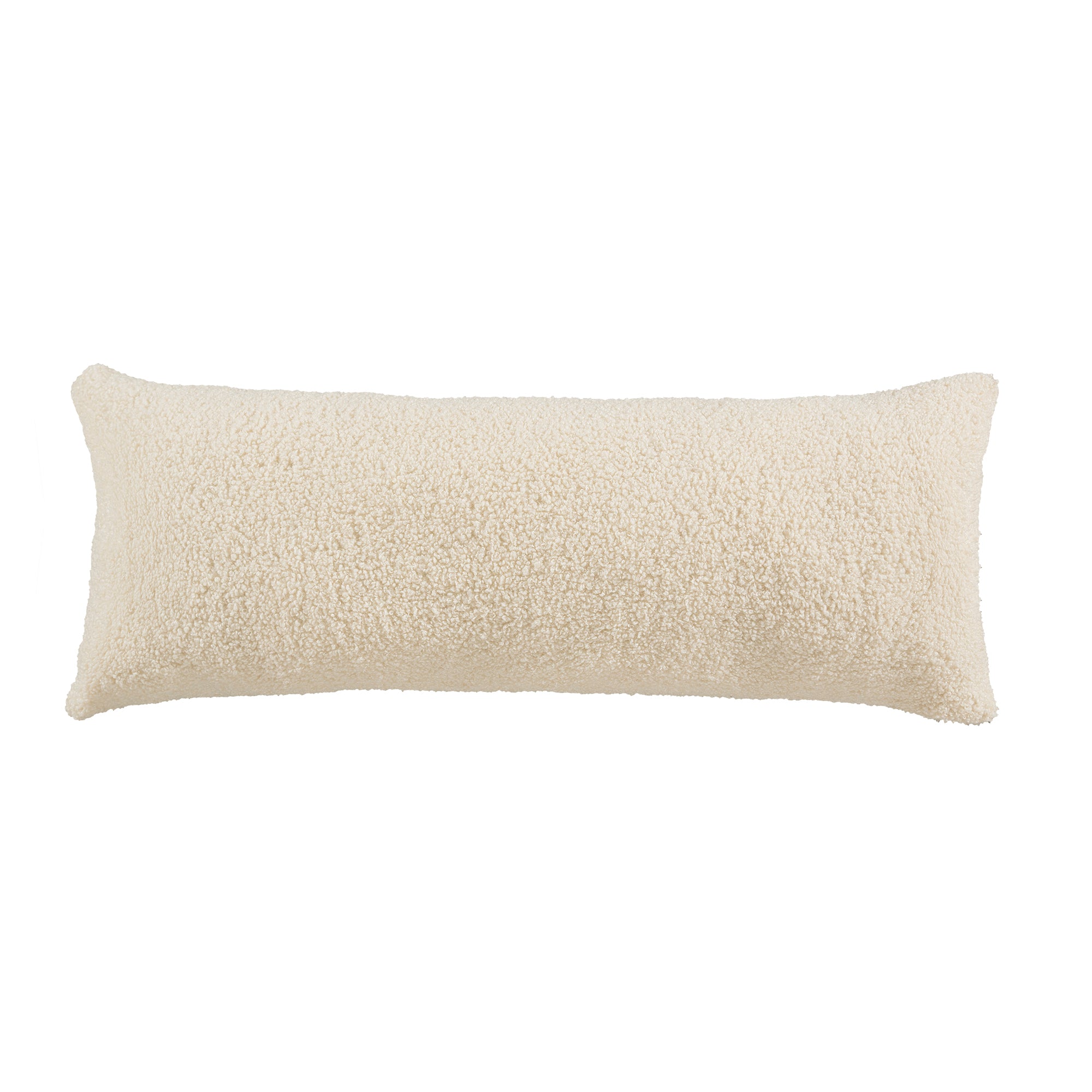 VIANNEY Funda Decorativa De Almohada Con Tejido Bouclé Bucle Beige