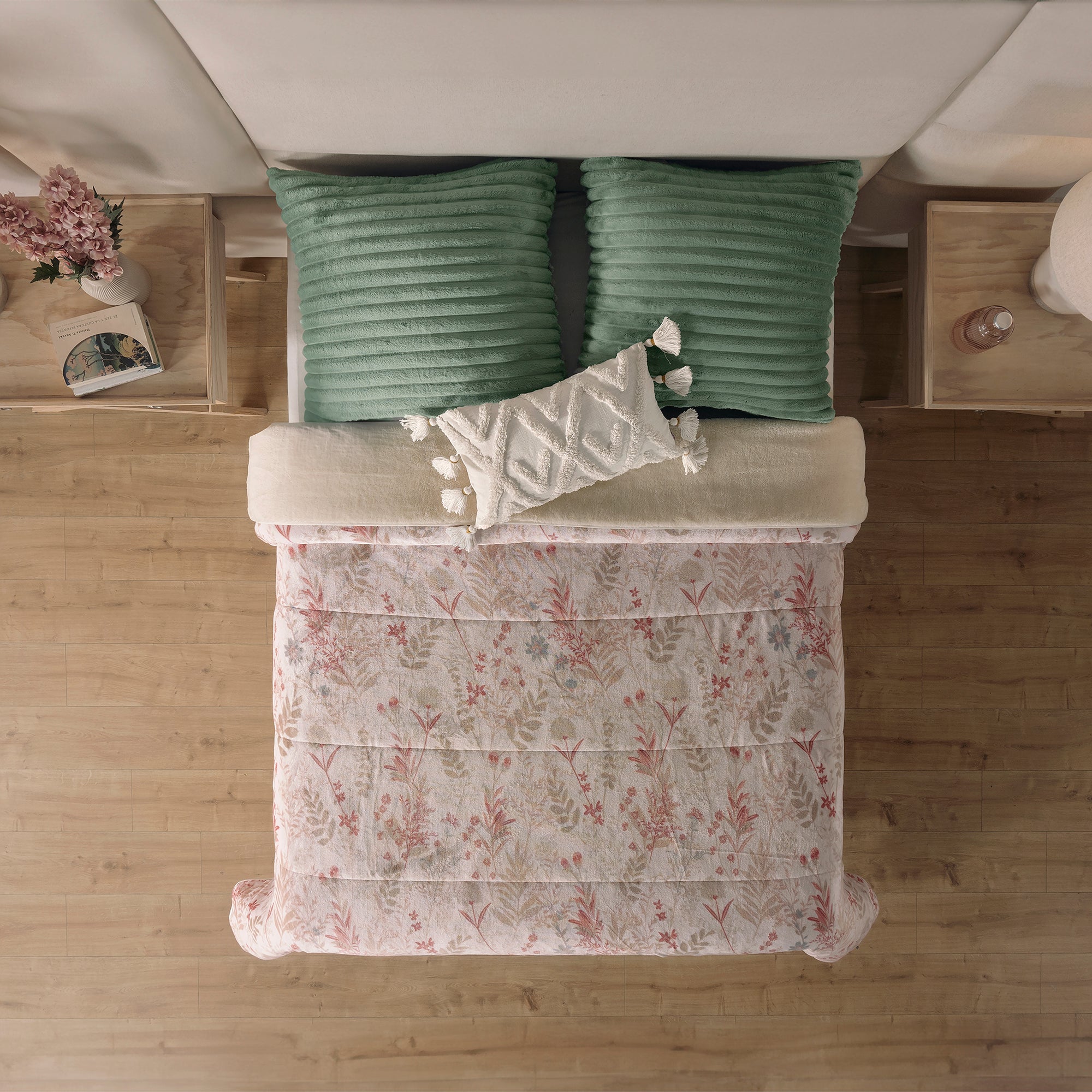 VIANNEY Cobertor Ultrasuave Con Interior De Borrega Premium Invernal Austria