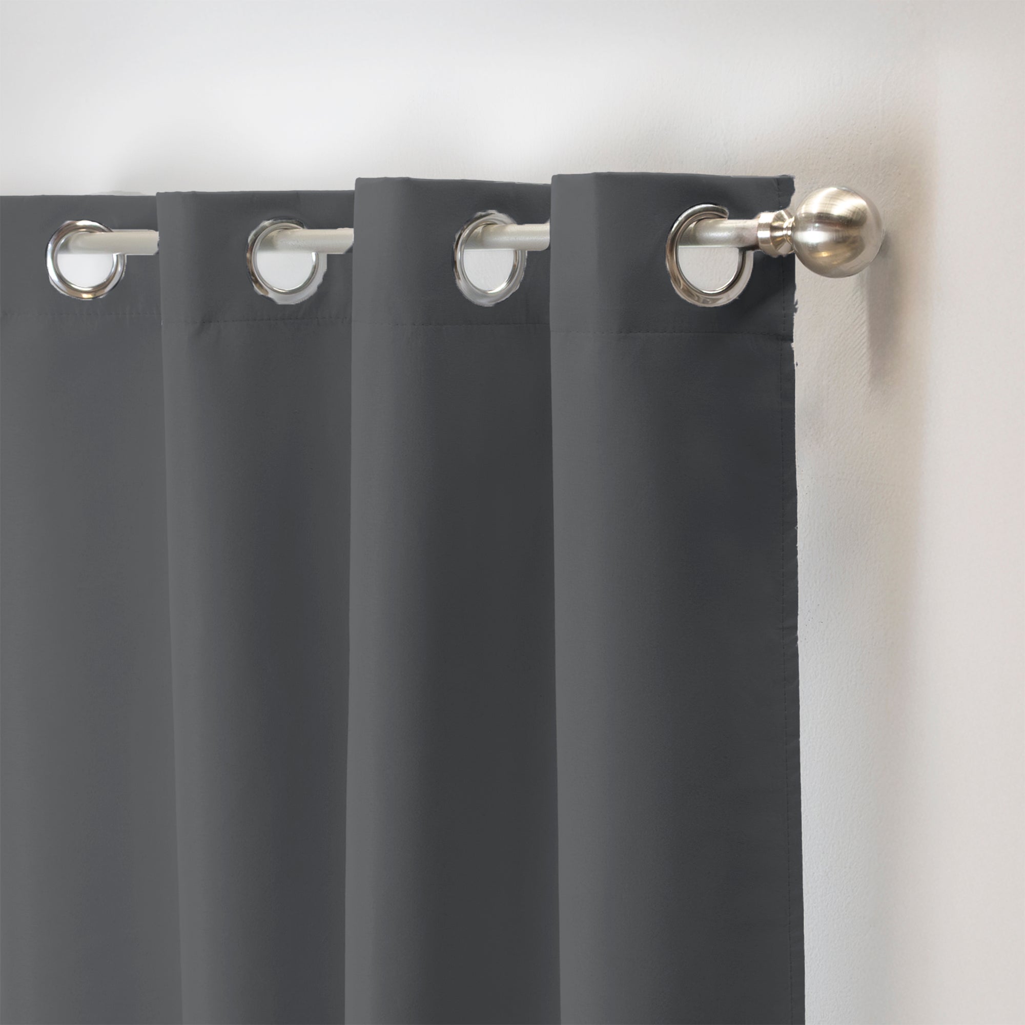 VIANNEY Set De Cortinas Blackout Con Argollas Catania Oxford