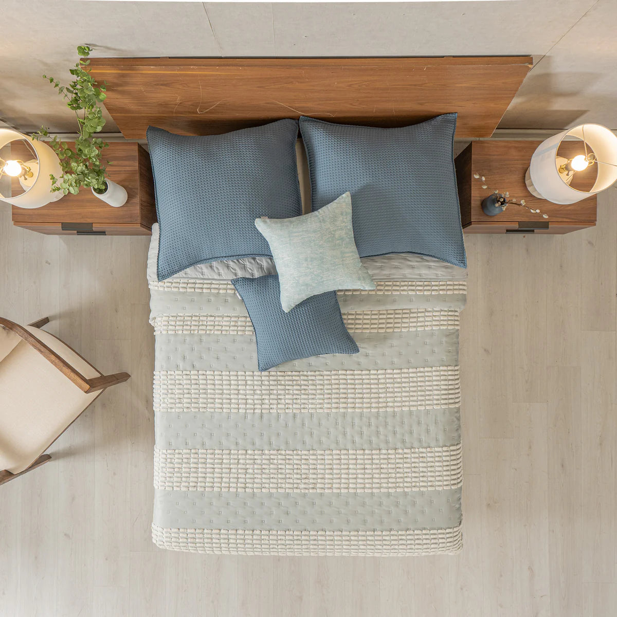 VIANNEY Edredón Ultradelgado Doble Vista Con Textura Nuut Bilbao