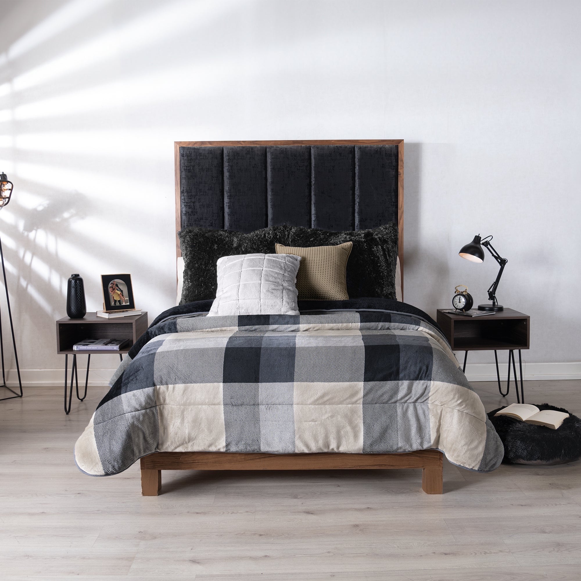 VIANNEY Cobertor Ultrasuave Con Interior De Borrega Premium Invernal Quebec