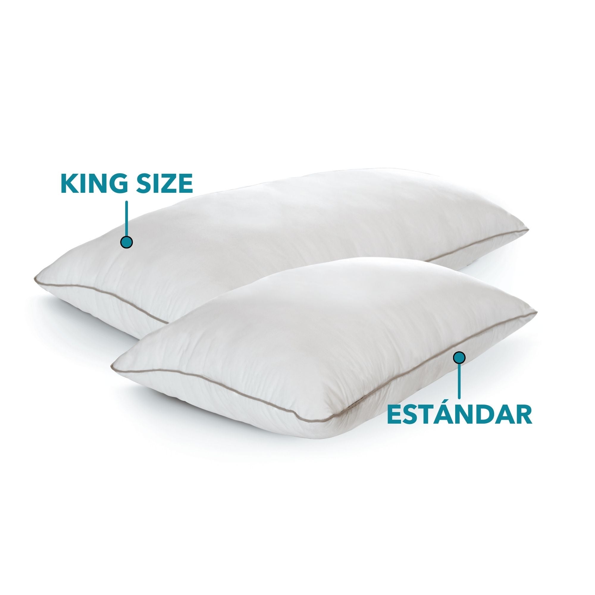 VIANNEY Almohada Básica Ultrasuave Vialifresh Super Confort