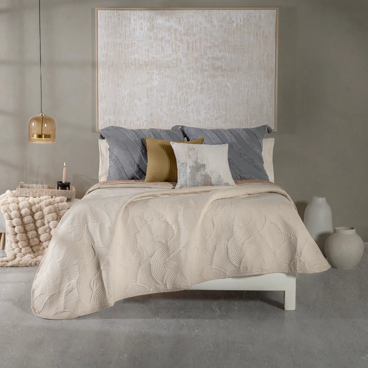 VIANNEY Edredón Doble Vista Ultradelgado Novo Mitla