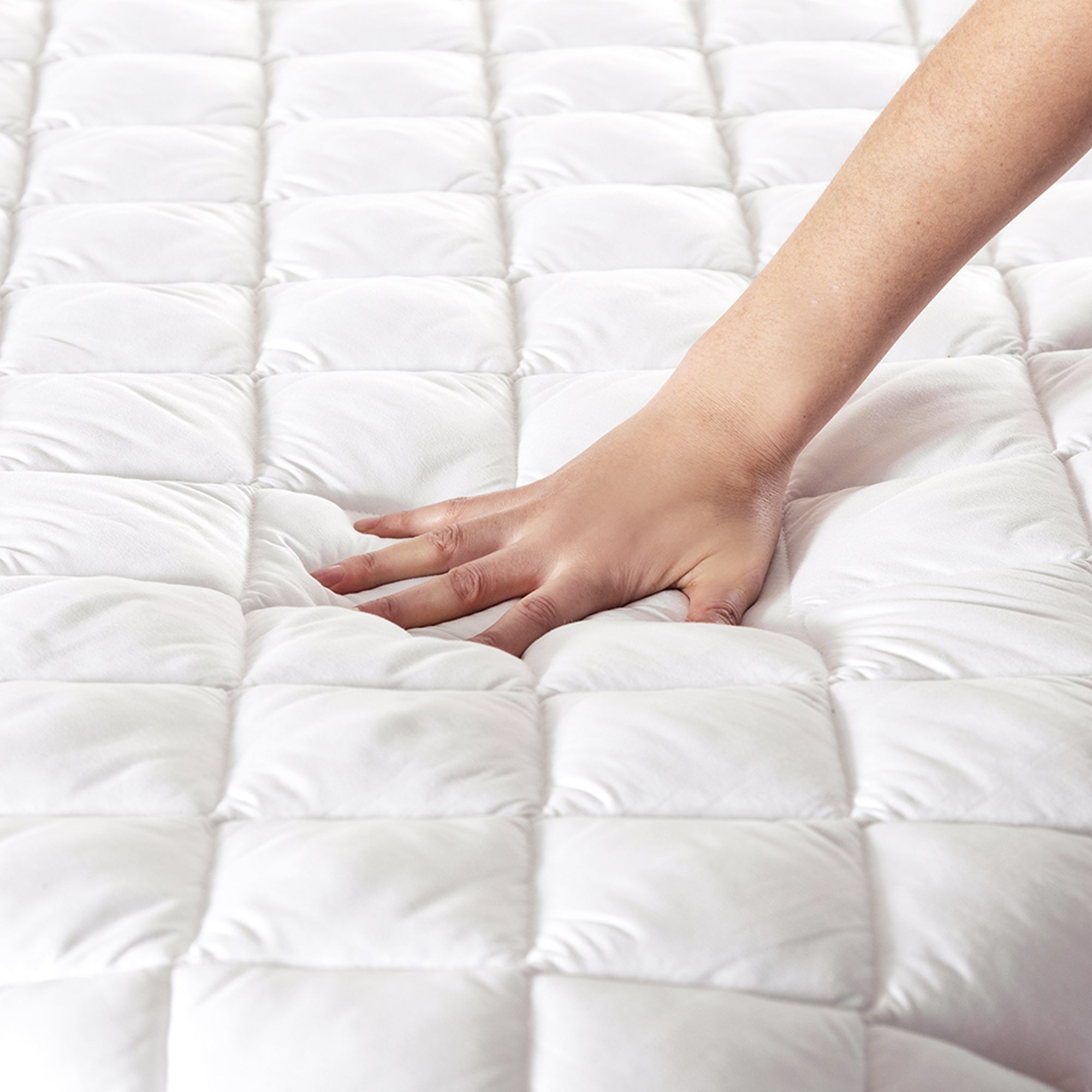 VIANNEY Protector De Colchón, Premium Con Tejido Transpirable Colchoneta Confort