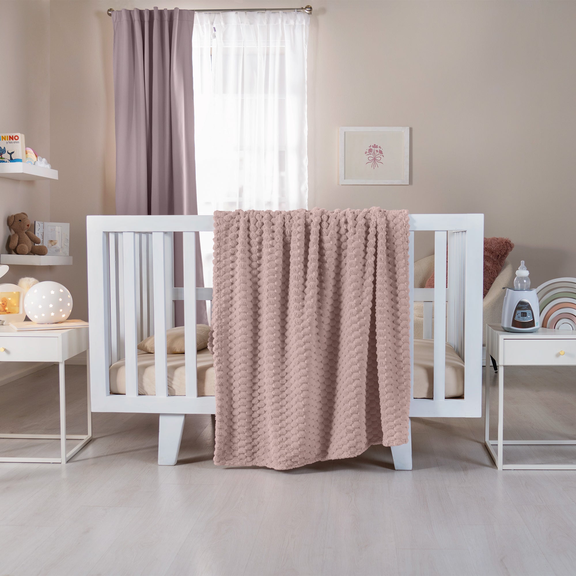 VIANNEY Cobijita Ligera Para Bebé Ultrasuave Iris