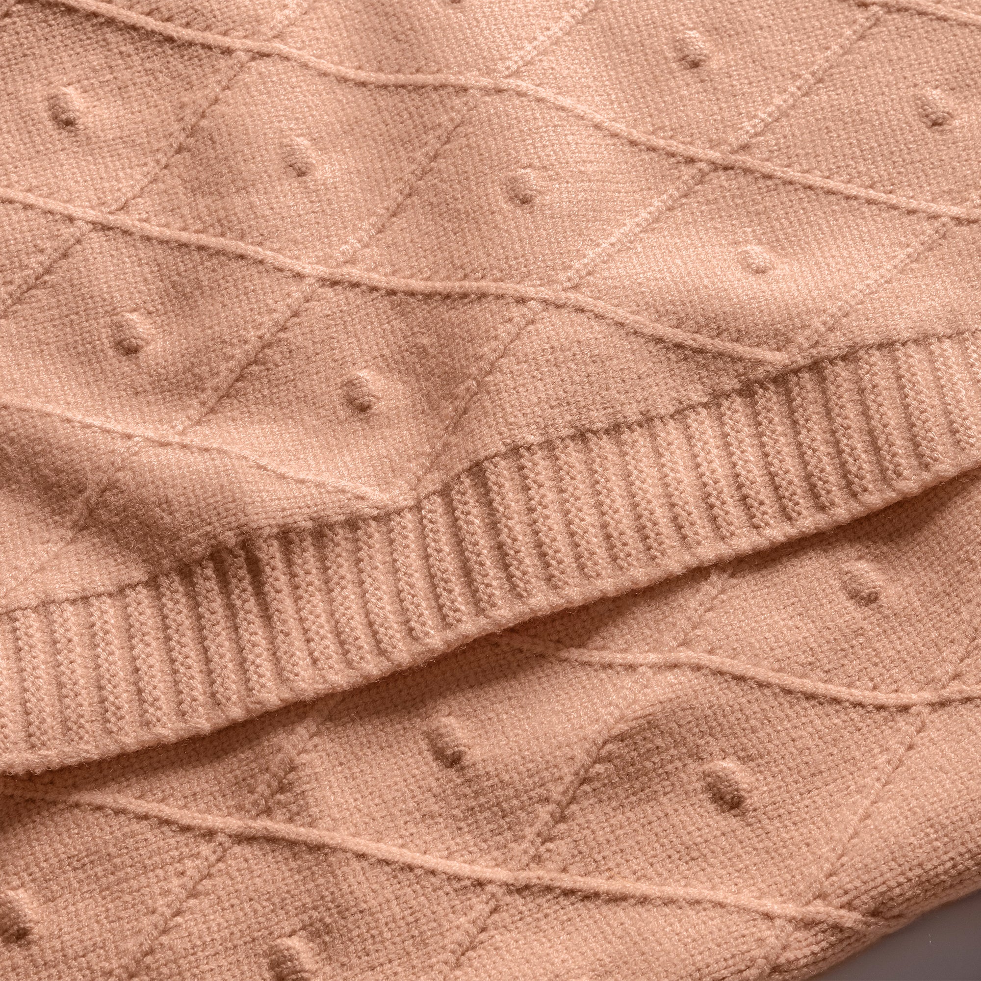 VIANNEY Cobijita Con Tejido De Punto Premium Baby Voga Rosa