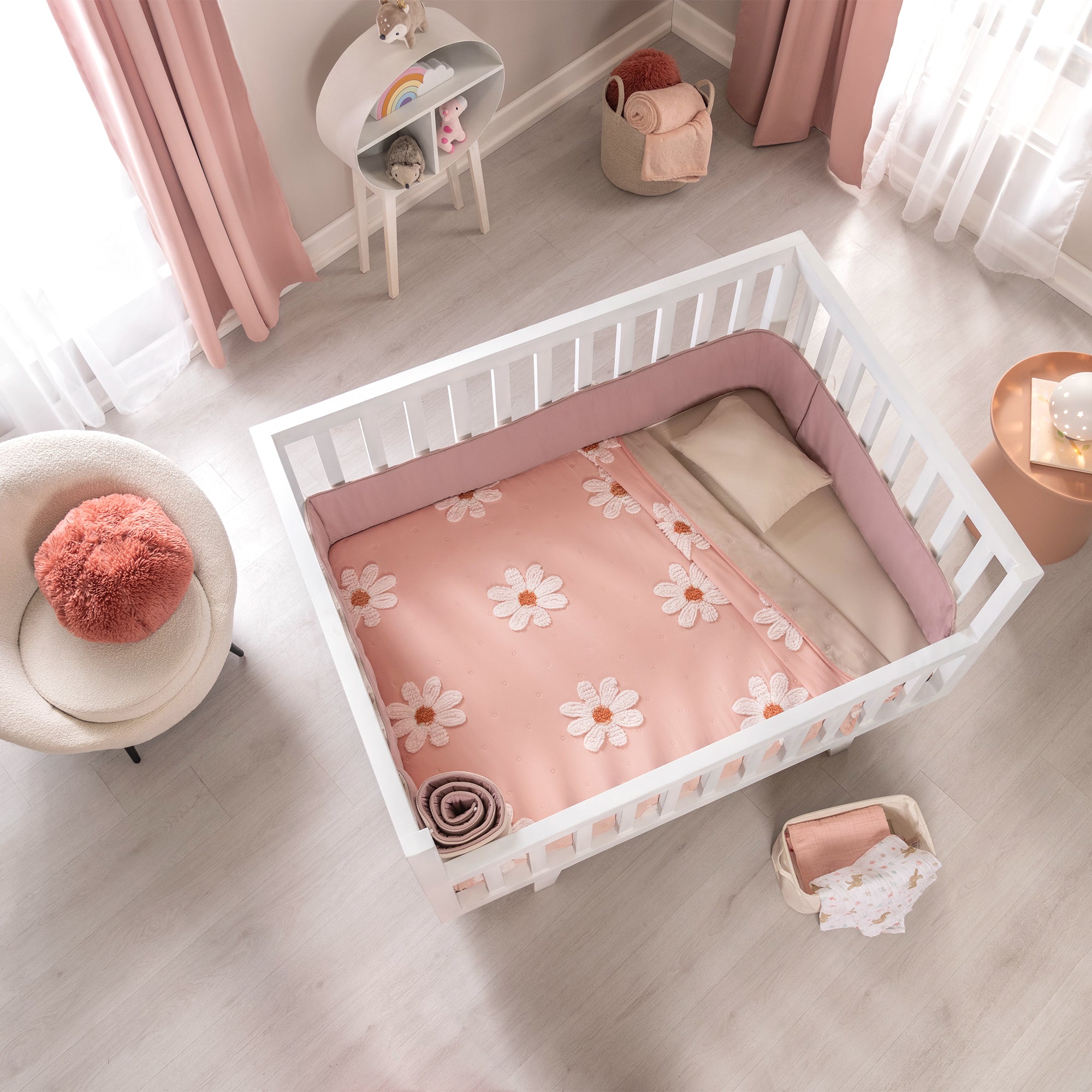 VIANNEY Edredón Para Cuna Con Tejido Premium Baby Voga Florencia