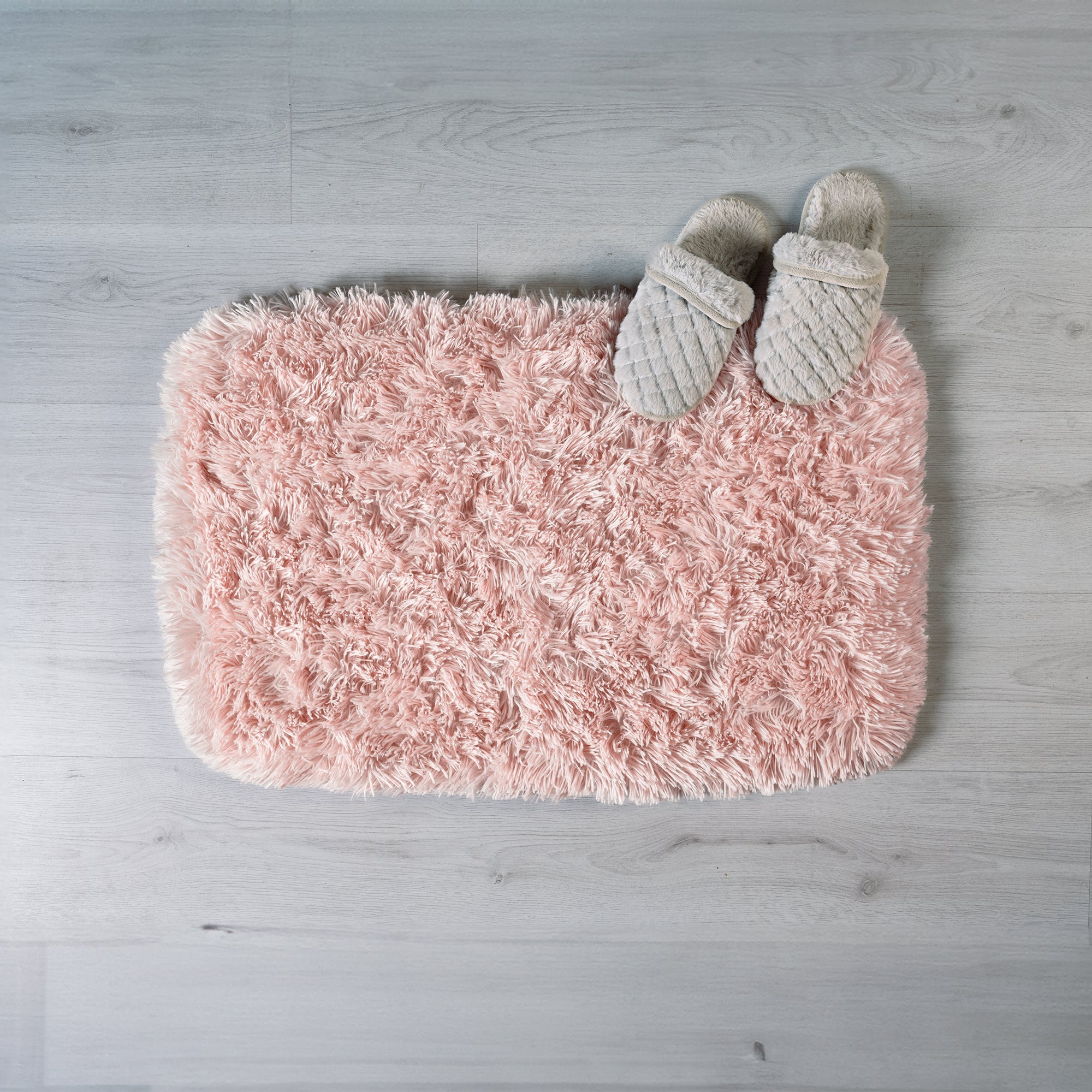 VIANNEY Tapete Decorativo Con Textura De Pelo Largo Everest Sweet Pink