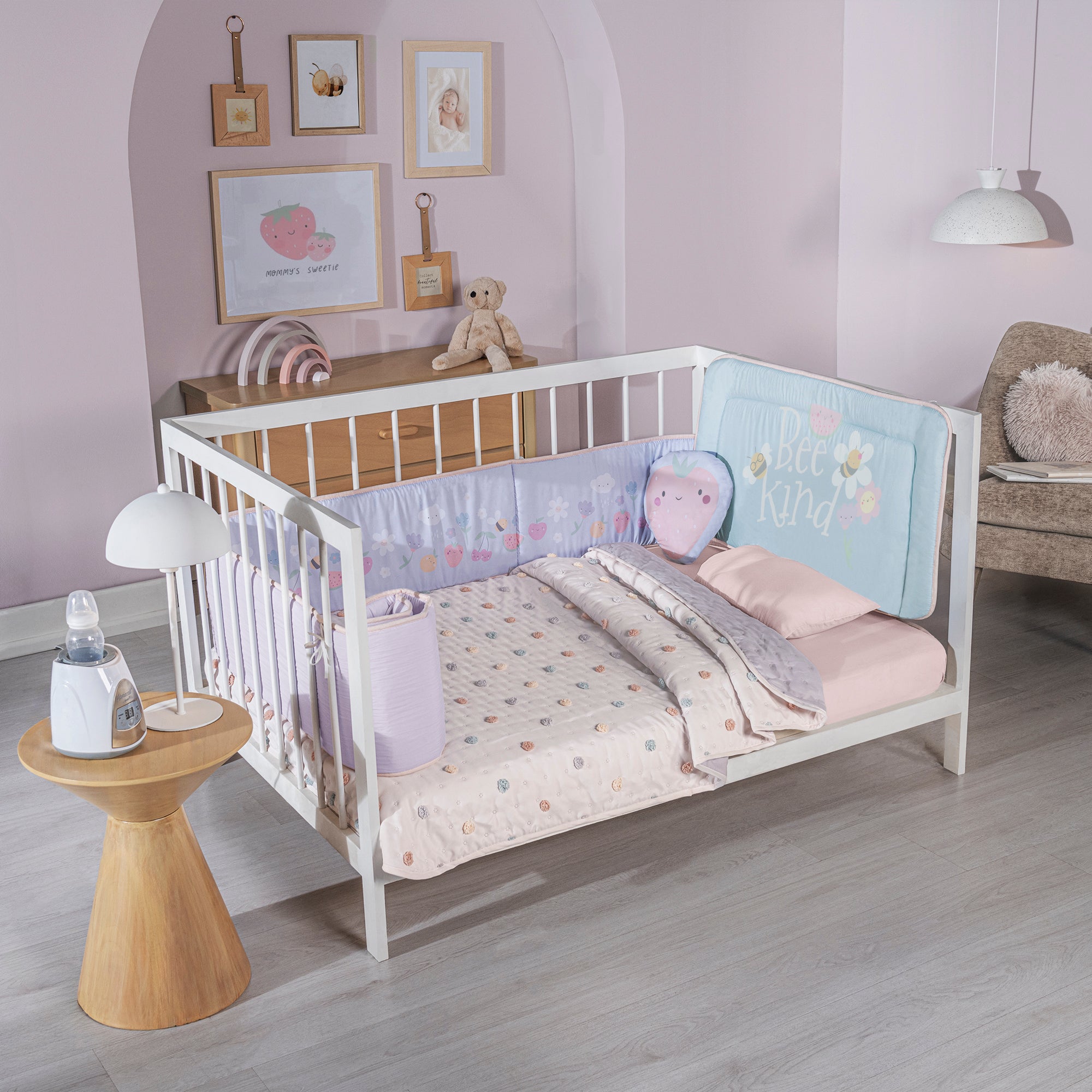 VIANNEY Juego De Cuna Súper Suave Baby Dots