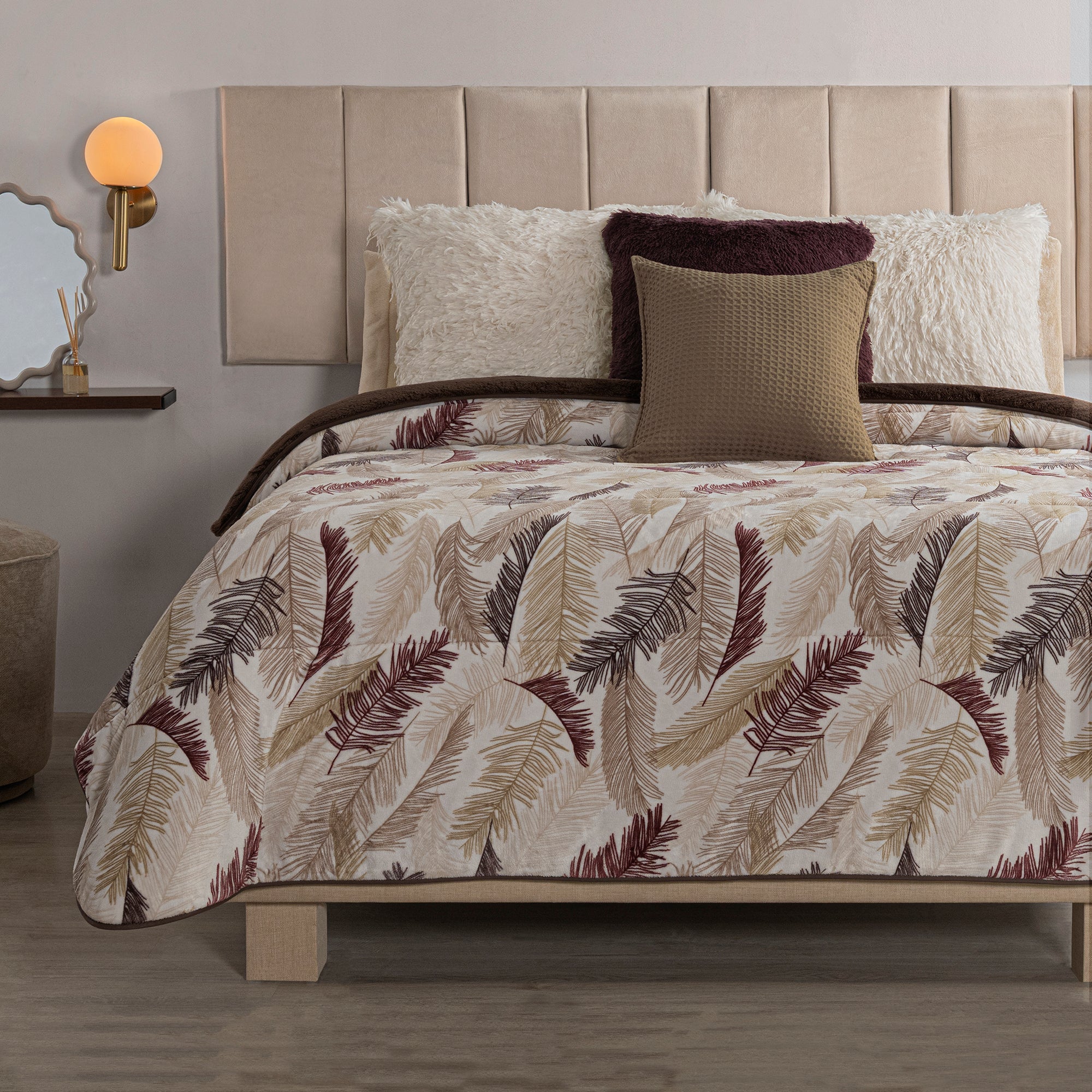 VIANNEY Cobertor Ultrasuave Con Interior De Borrega Premium Invernal Minsk