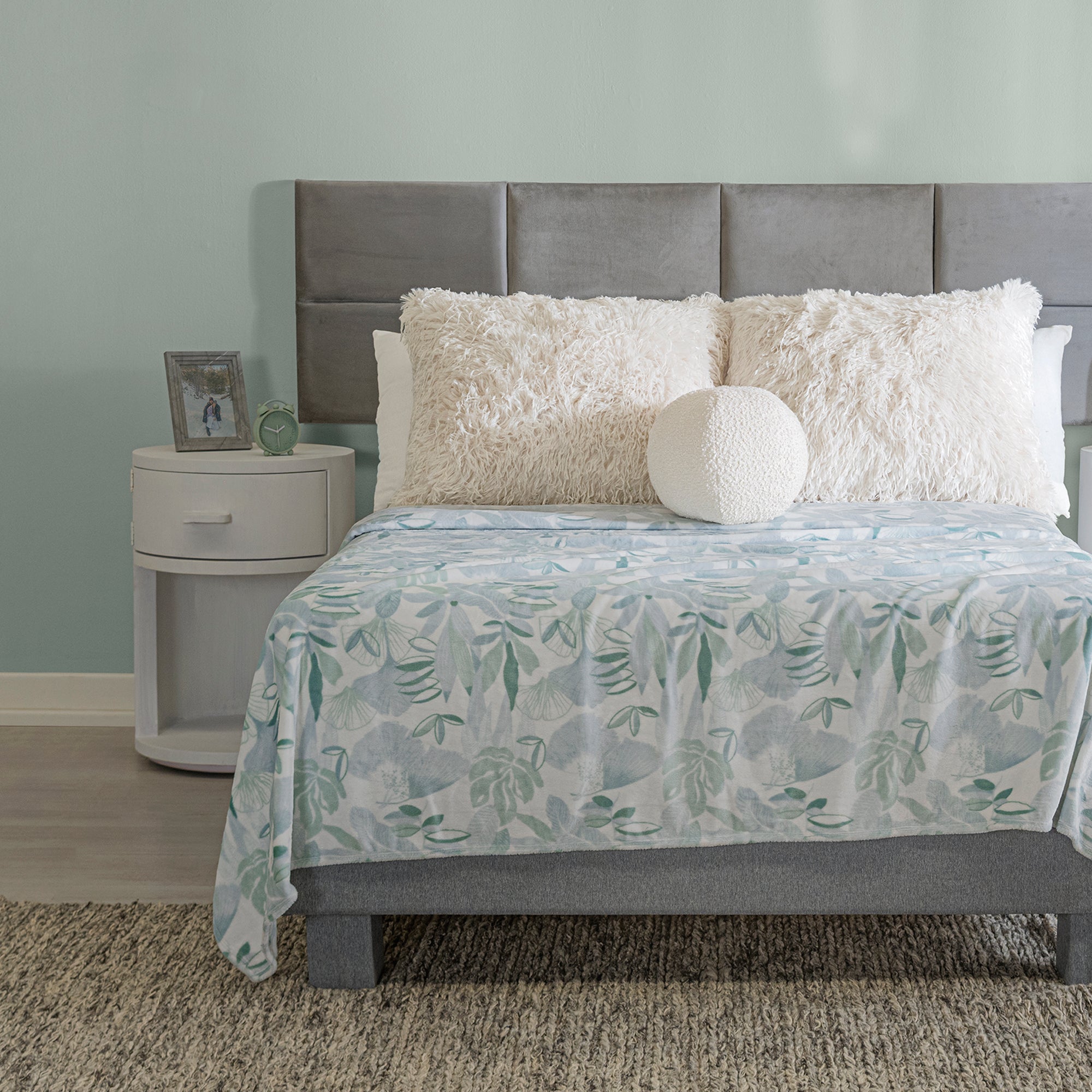 VIANNEY Cobertor Ligero Estampado Súper Suave Aspen