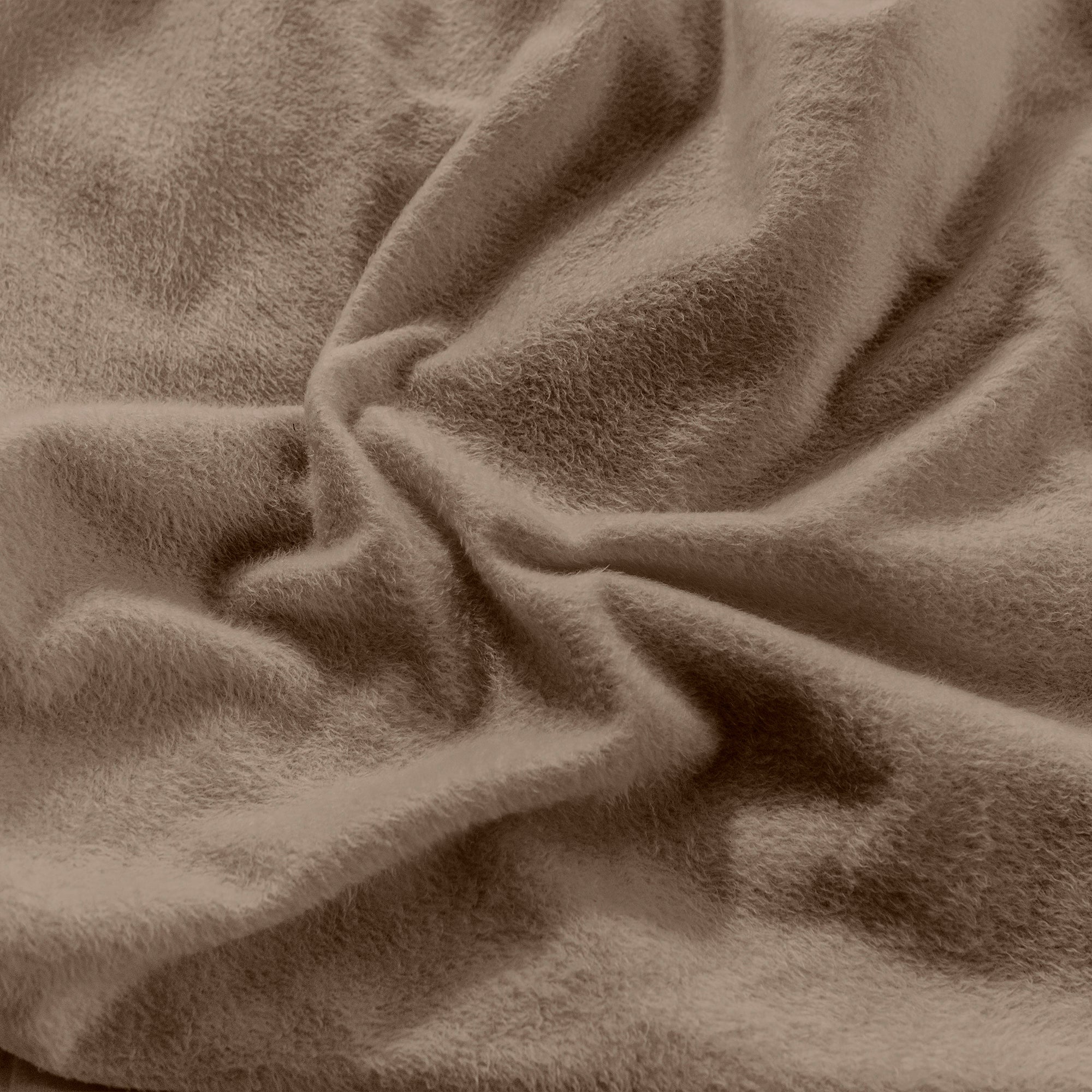 VIANNEY Juego De Sábanas De Polar Calientitas Con Textura Súper Suave Latte
