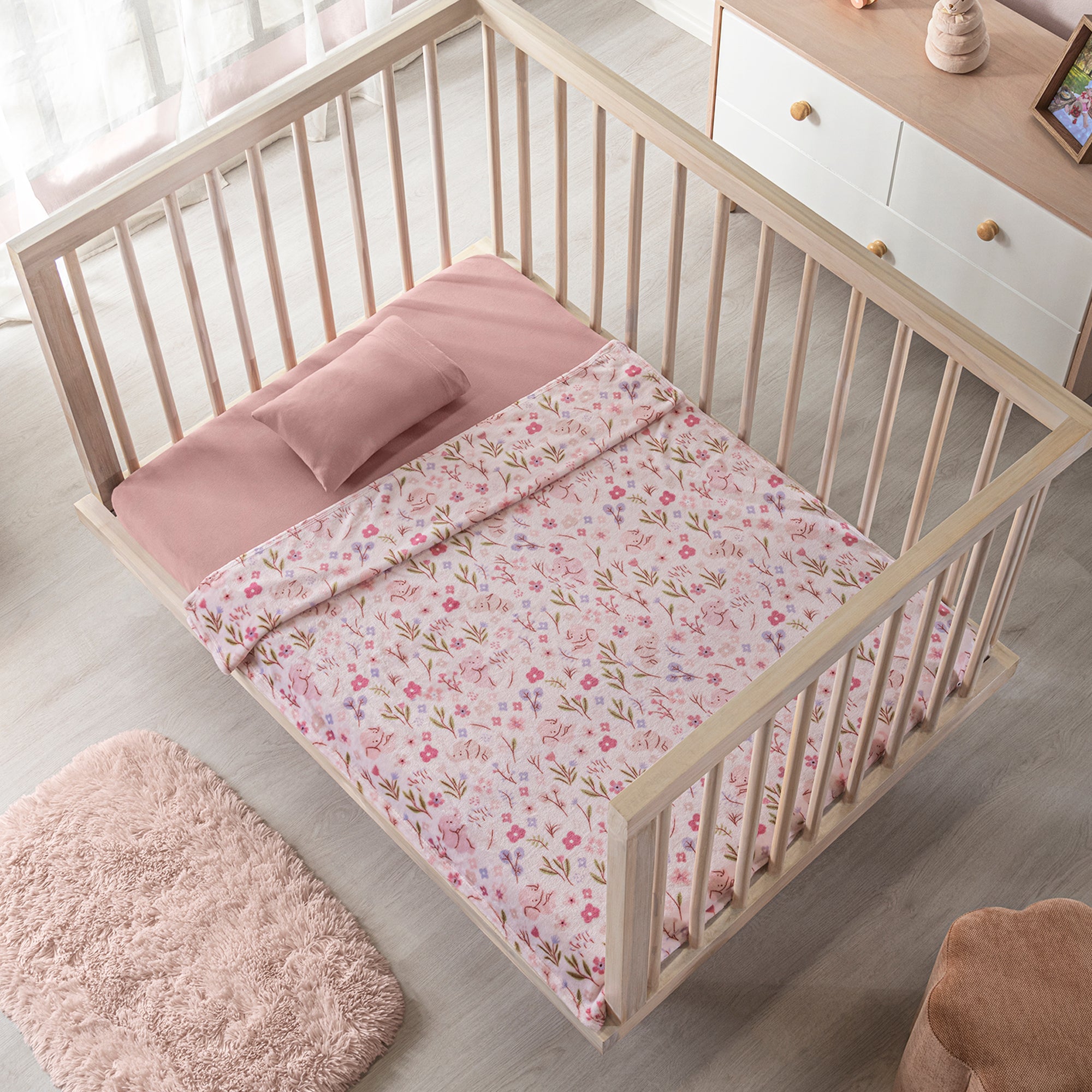 VIANNEY Cobijita Ligera Para Bebé Súper Suave Lily