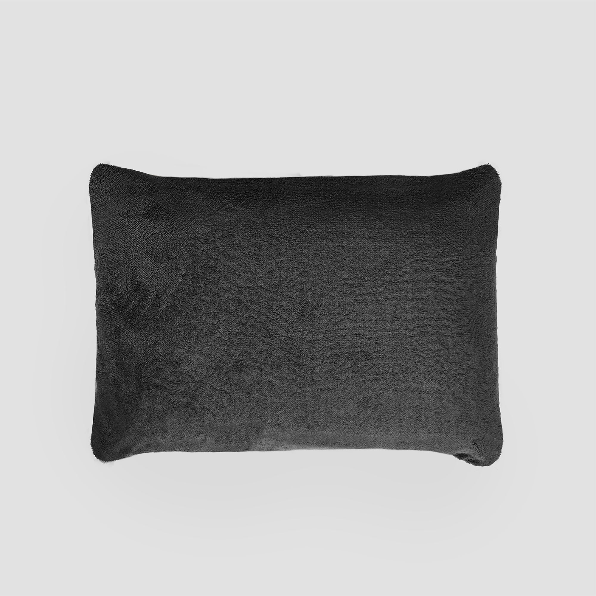 VIANNEY Funda De Almohada Calientita Con Textura Suave De Cobertor Alpes Negro