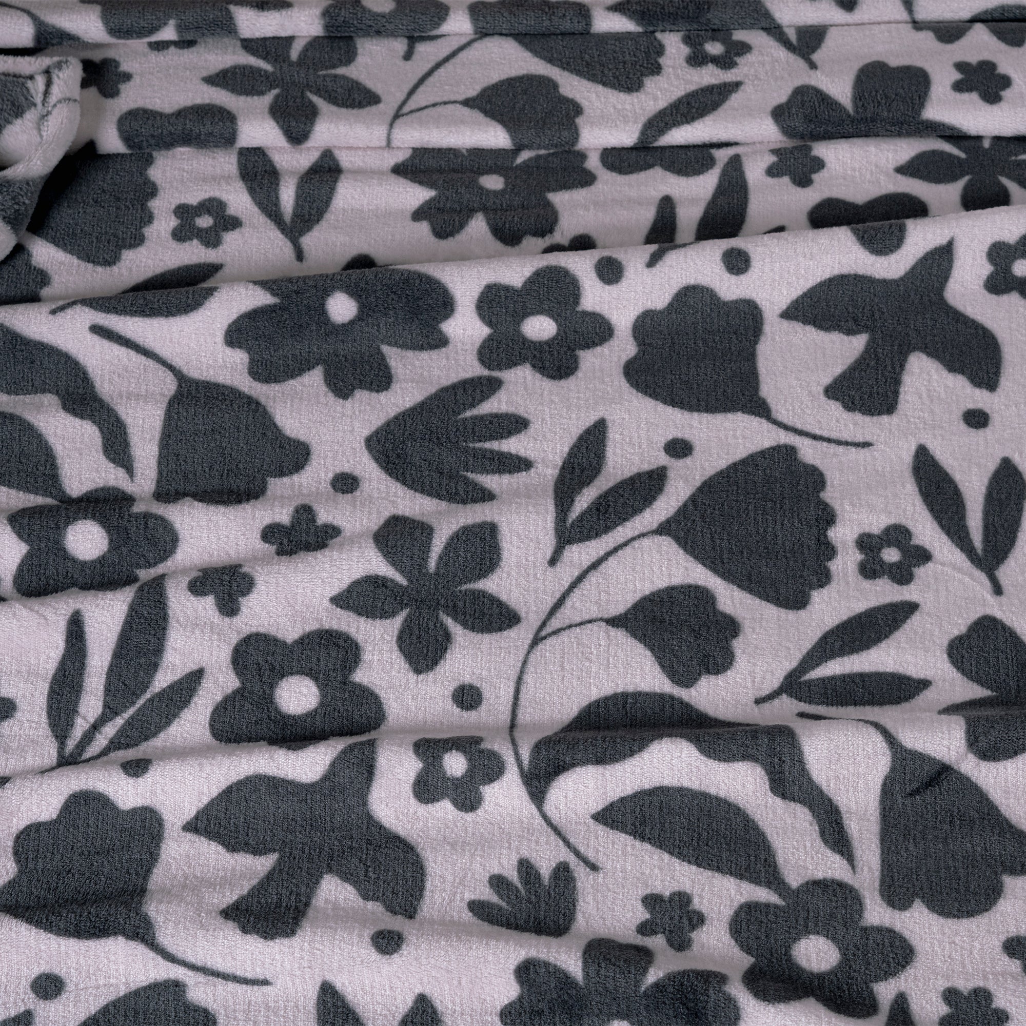 VIANNEY Cobertor Ligero Estampado Súper Suave Folk