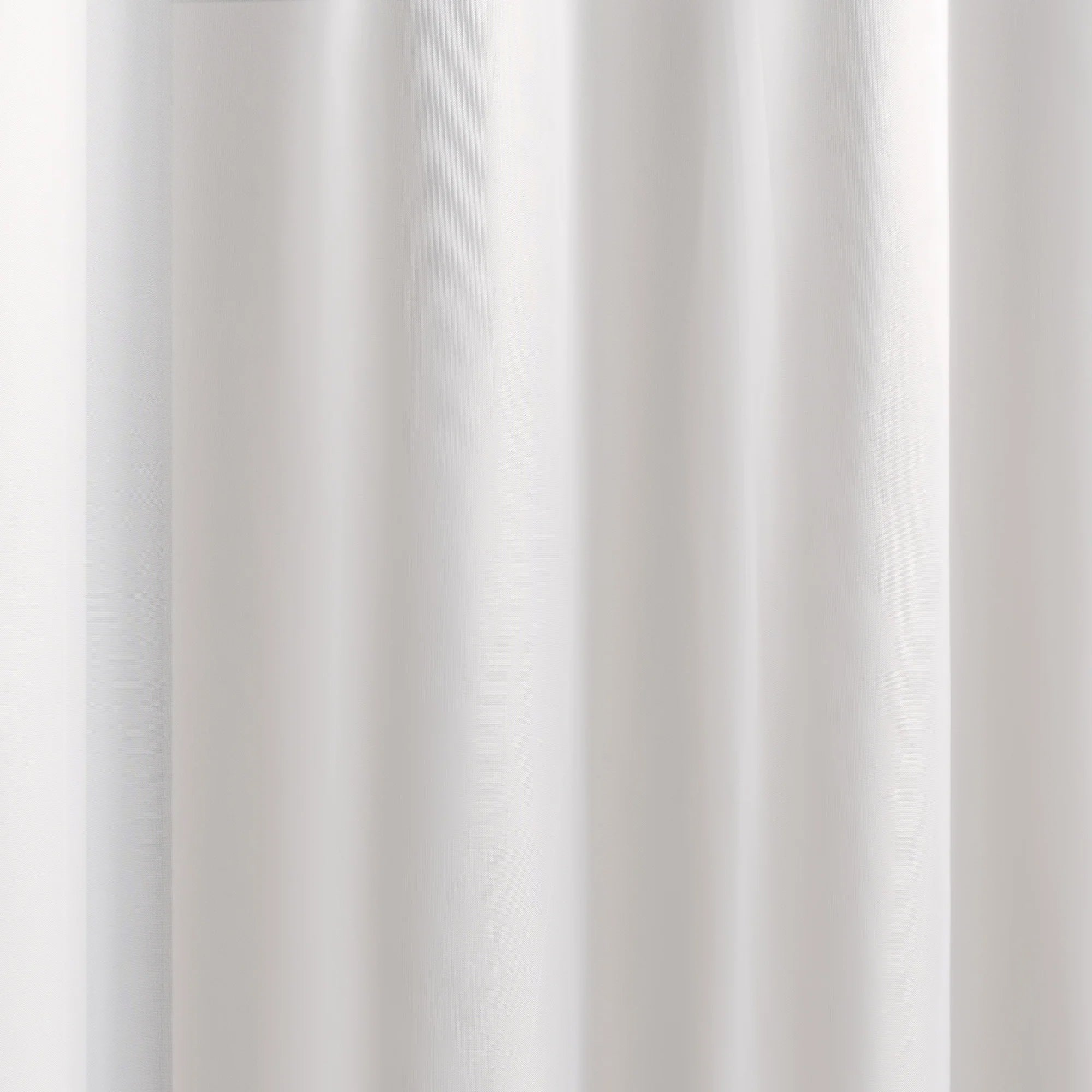 VIANNEY Set De Cortinas Traslúcidas Lisas Con Argollas Tergal Beige