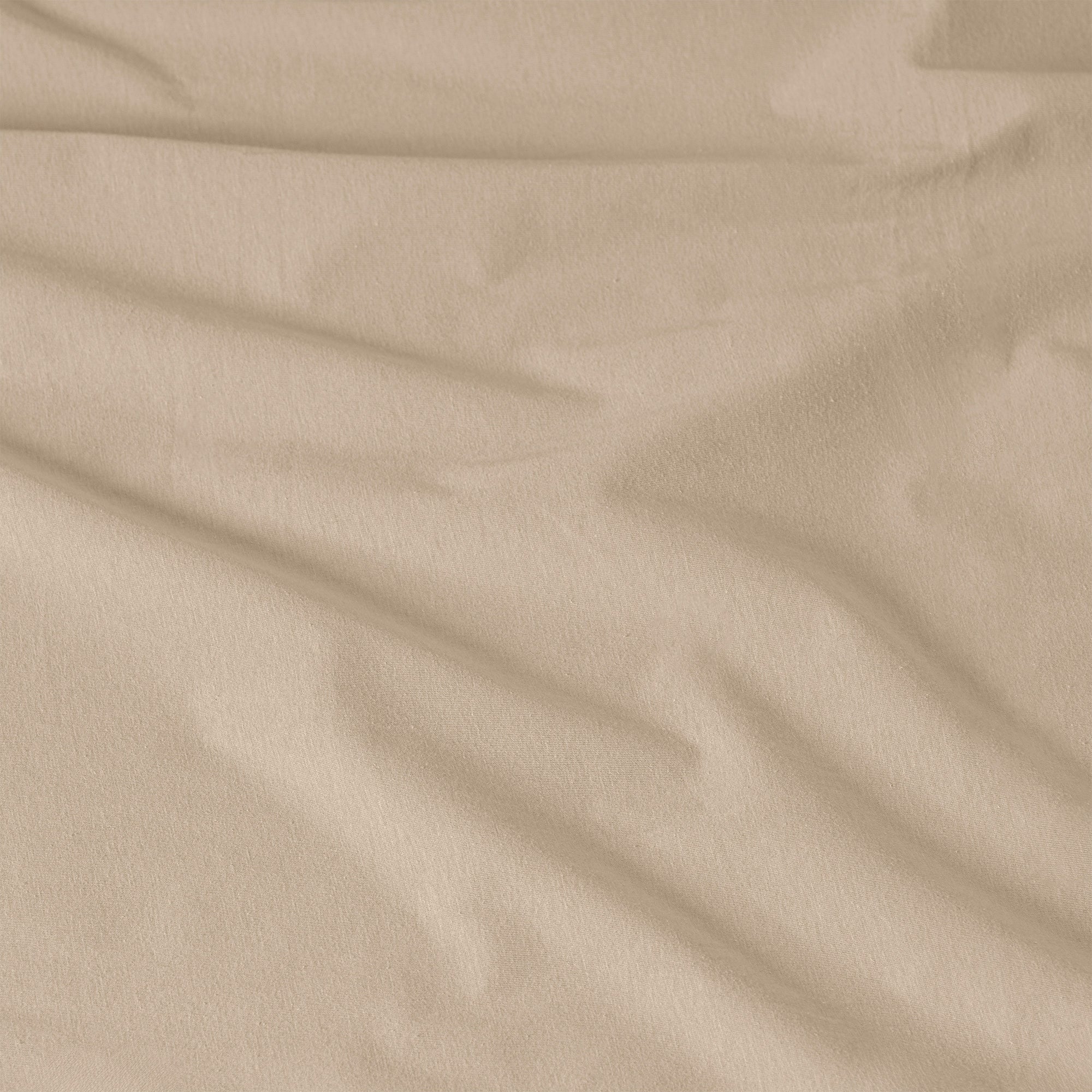 VIANNEY Juego De Sábanas Frescas Con Tejido De Camiseta 100% Algodón Cream