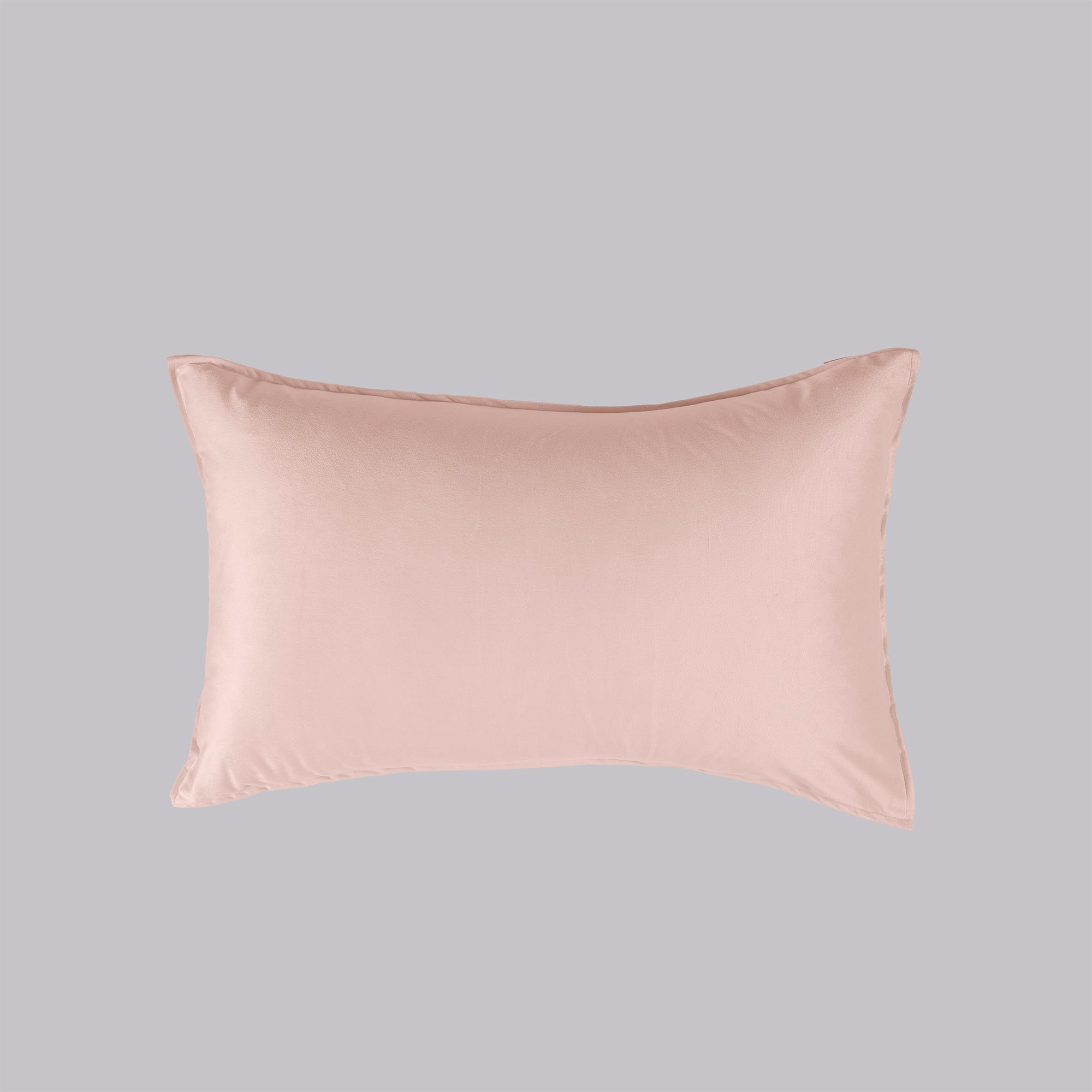 VIANNEY Funda Decorativa De Almohada, Con Textura De Terciopelo Rosa